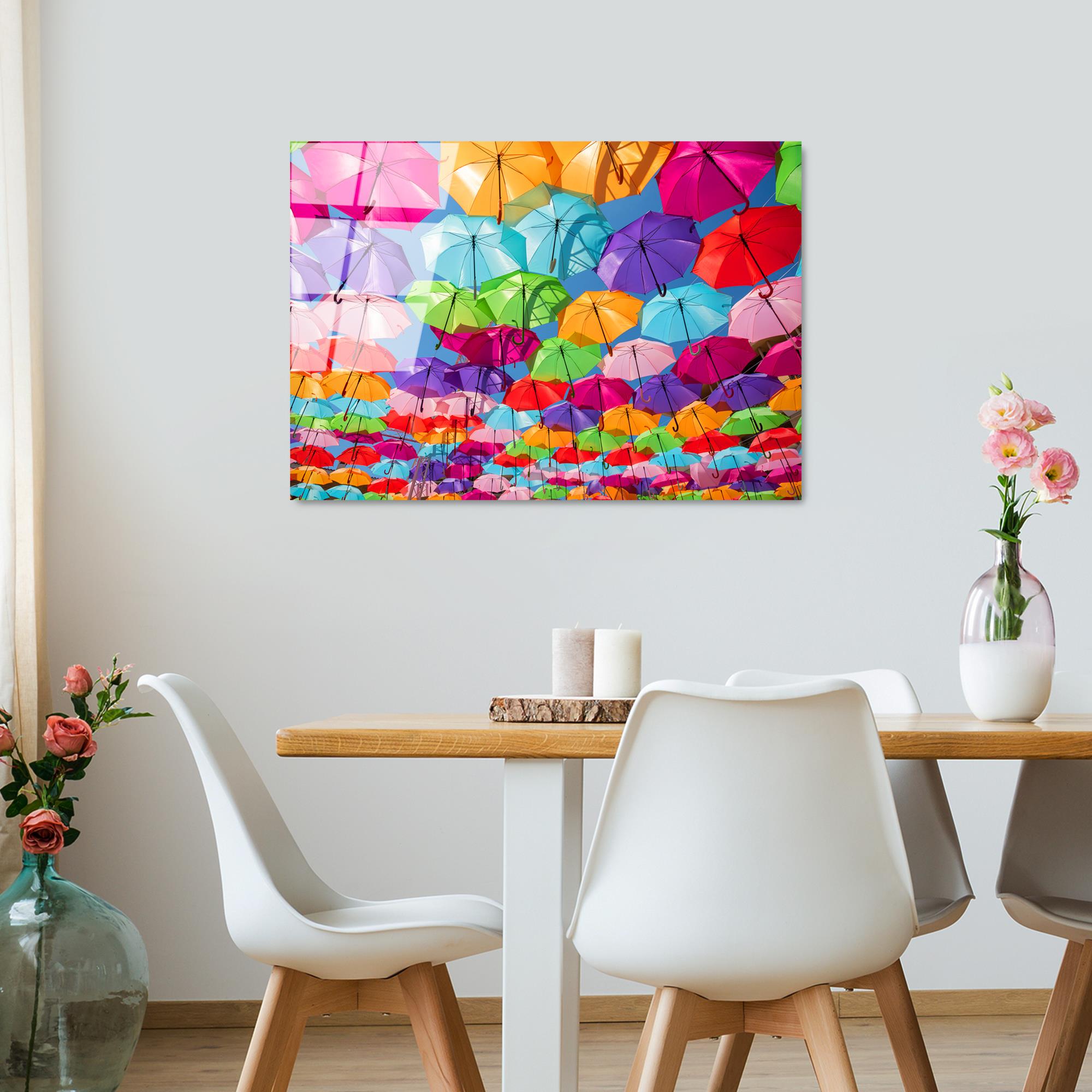 UV-227 Baskılı Cam Dikdörtgen Duvar Tablosu | ByLamp