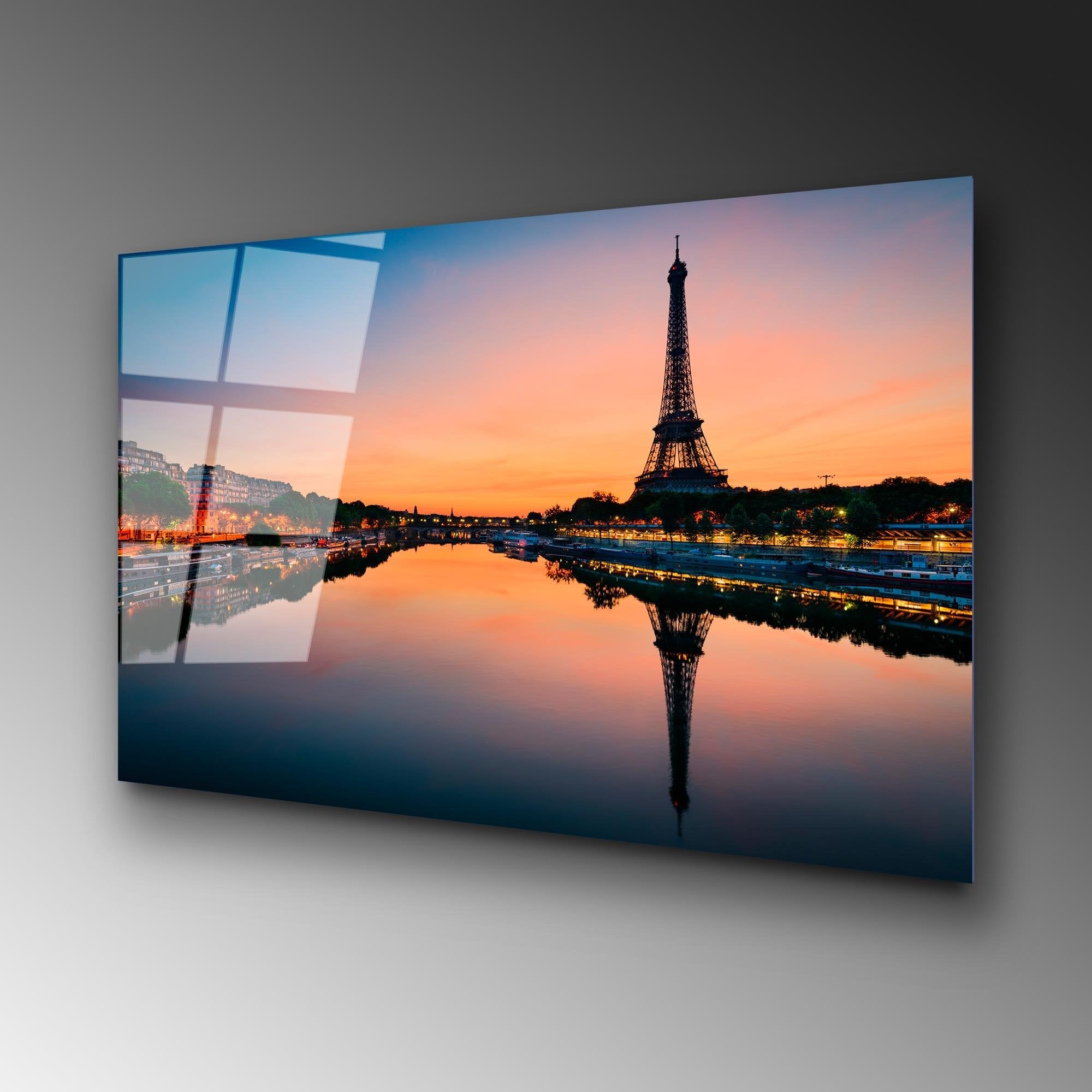 UV-229 Baskılı Cam Dikdörtgen Duvar Tablosu | ByLamp