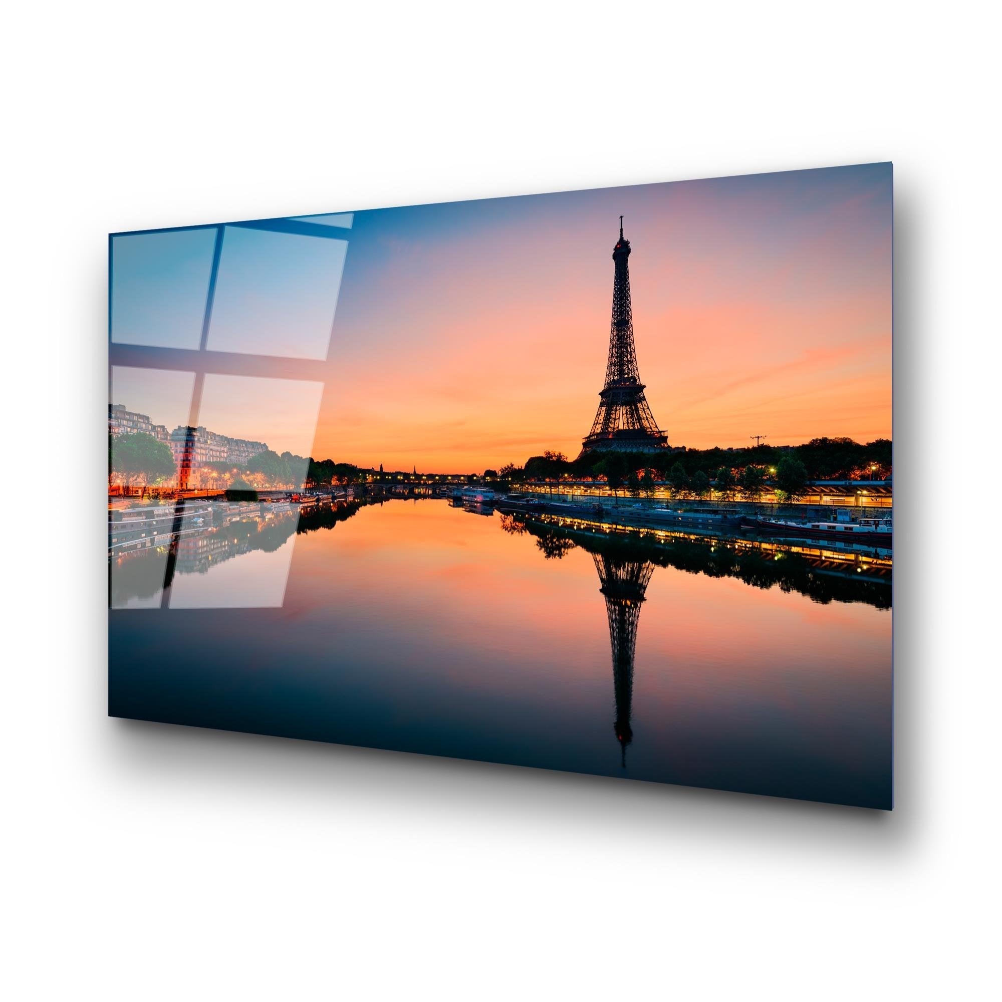 UV-229 Baskılı Cam Dikdörtgen Duvar Tablosu | ByLamp