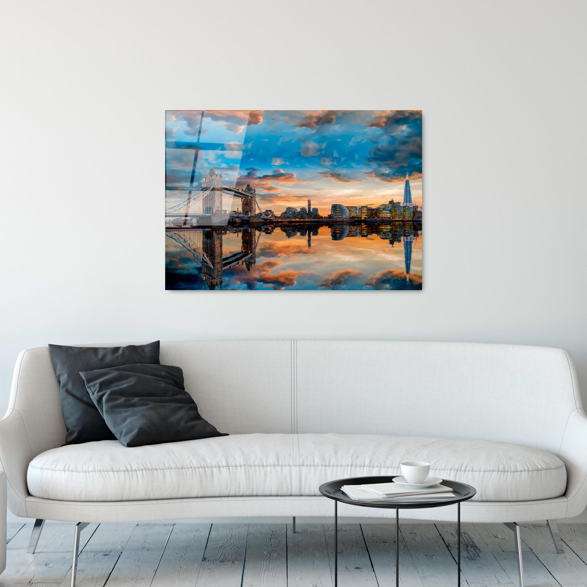 UV-230 Baskılı Cam Dikdörtgen Duvar Tablosu | ByLamp