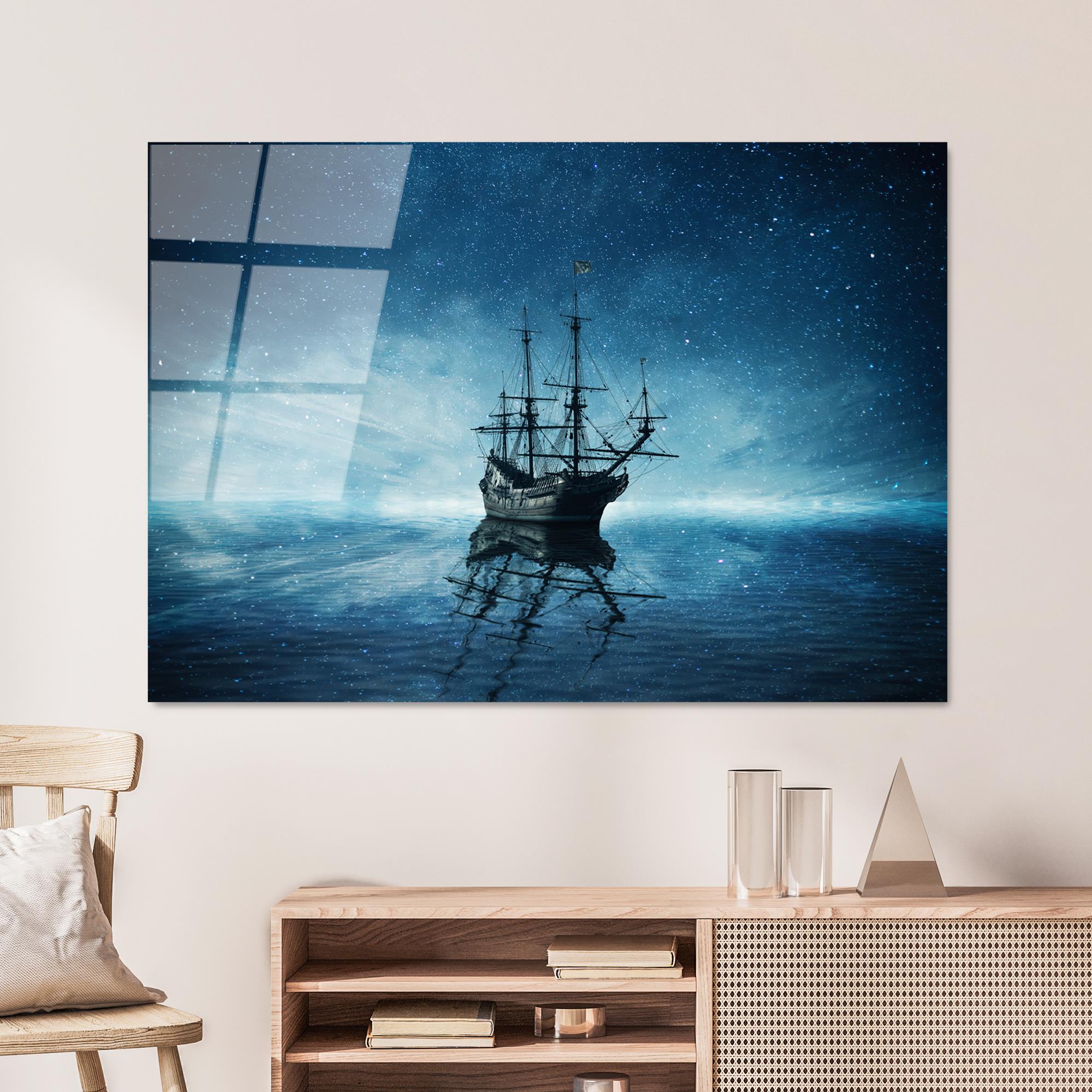 UV-231 Baskılı Cam Dikdörtgen Duvar Tablosu | ByLamp