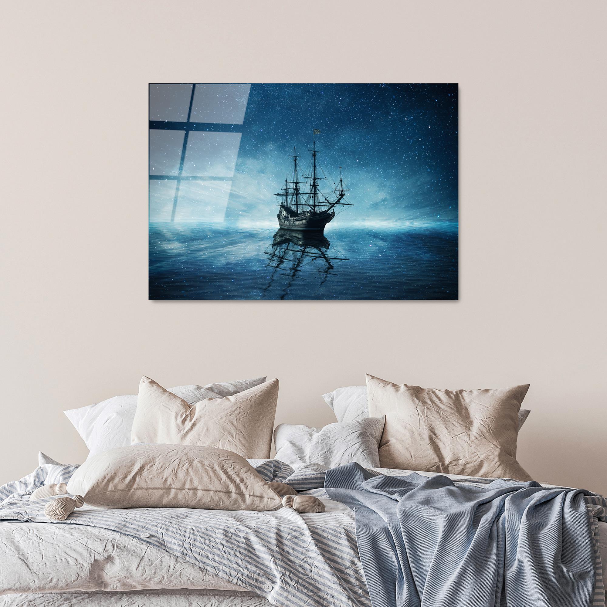 UV-231 Baskılı Cam Dikdörtgen Duvar Tablosu | ByLamp