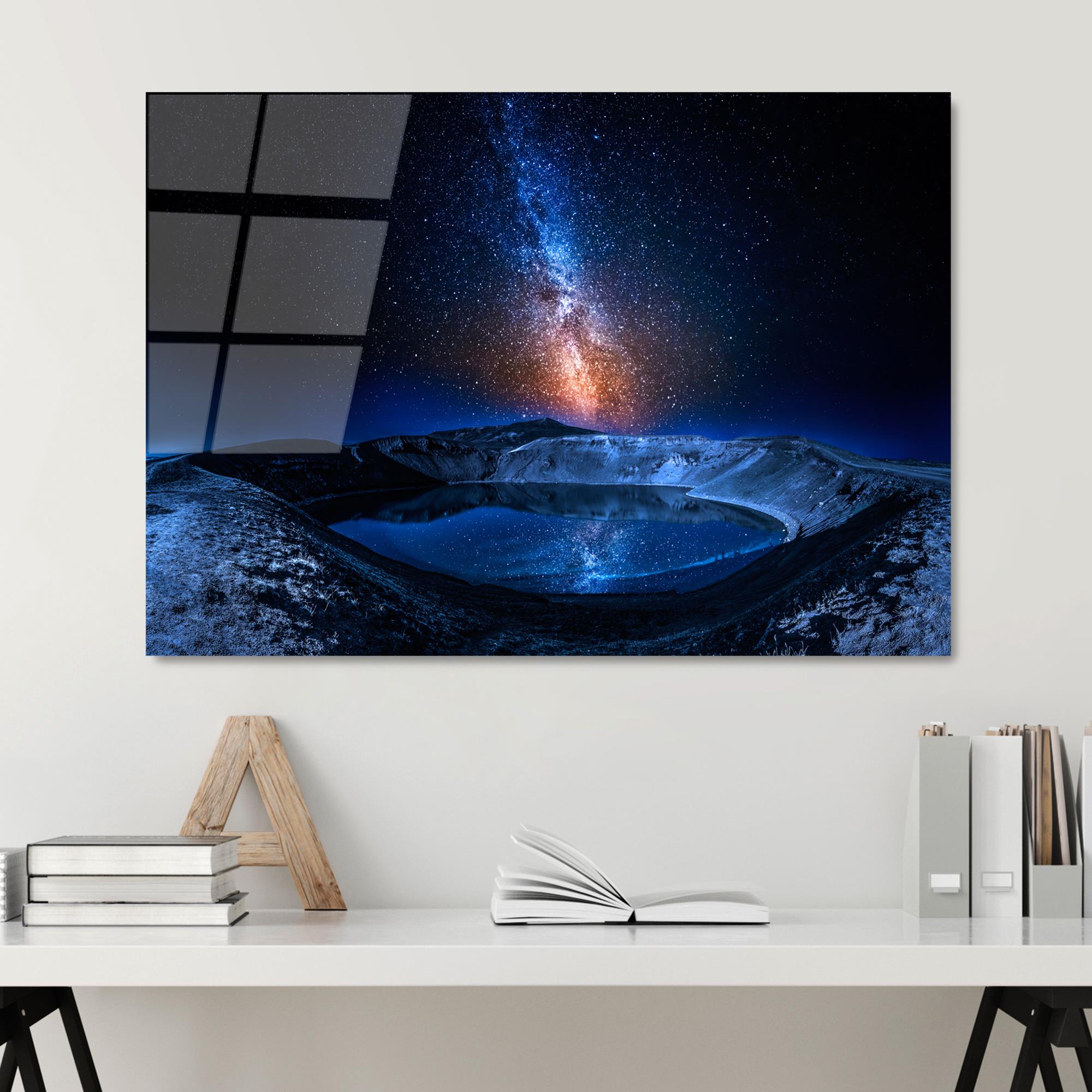 UV-234 Baskılı Cam Dikdörtgen Duvar Tablosu | ByLamp