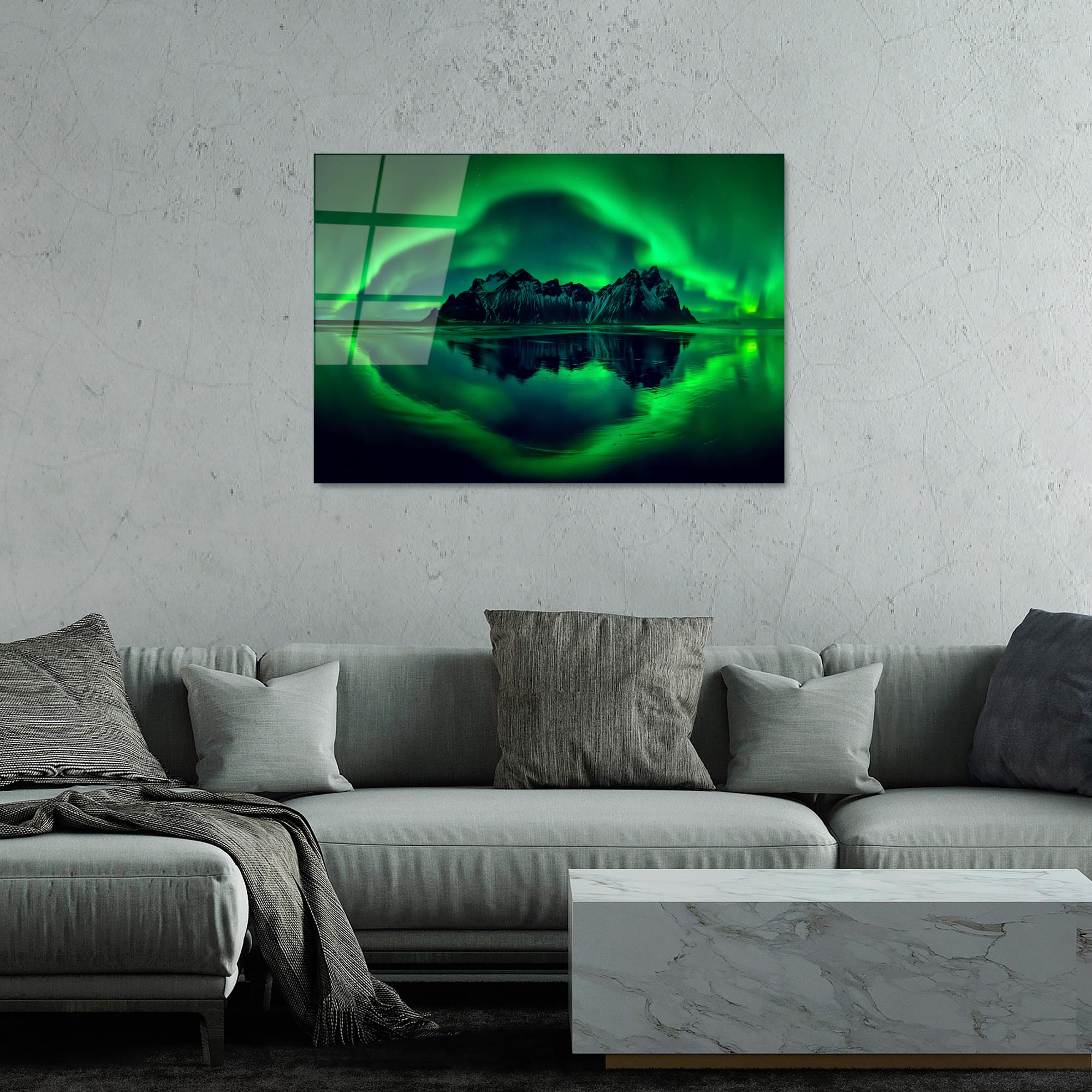 UV-235 Baskılı Cam Dikdörtgen Duvar Tablosu | ByLamp