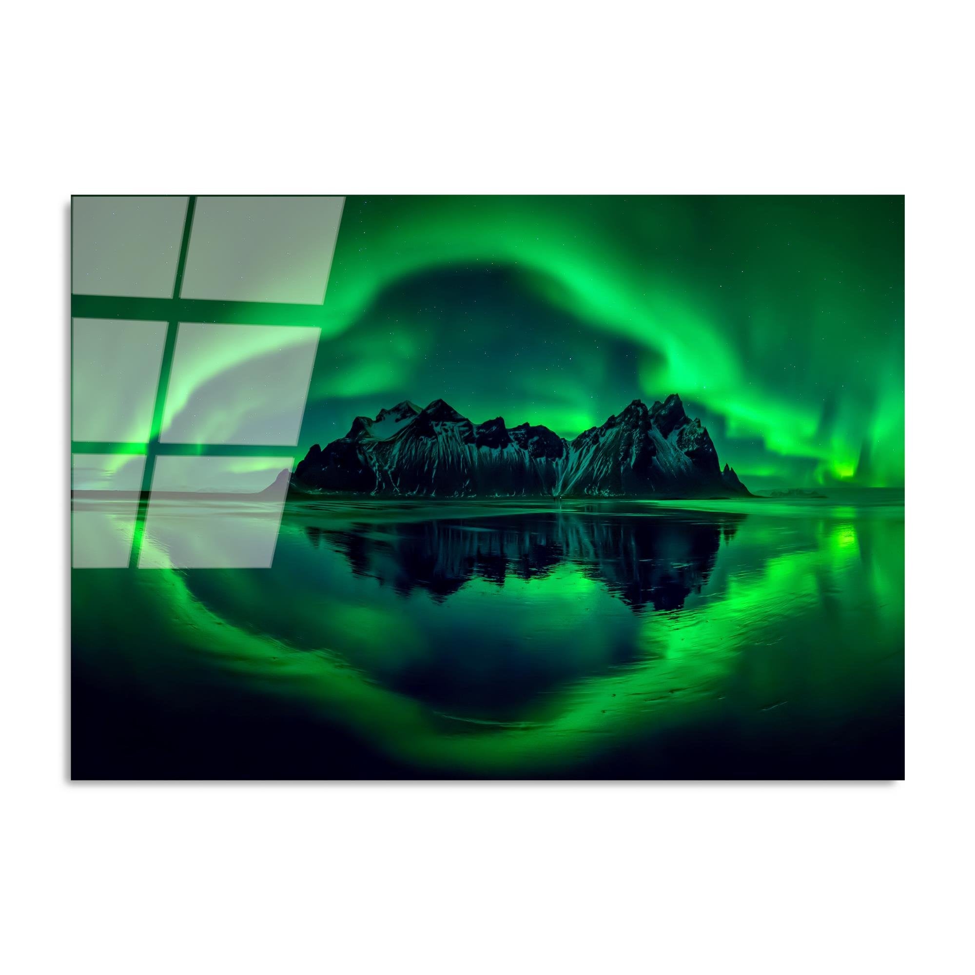 UV-235 Baskılı Cam Dikdörtgen Duvar Tablosu | ByLamp