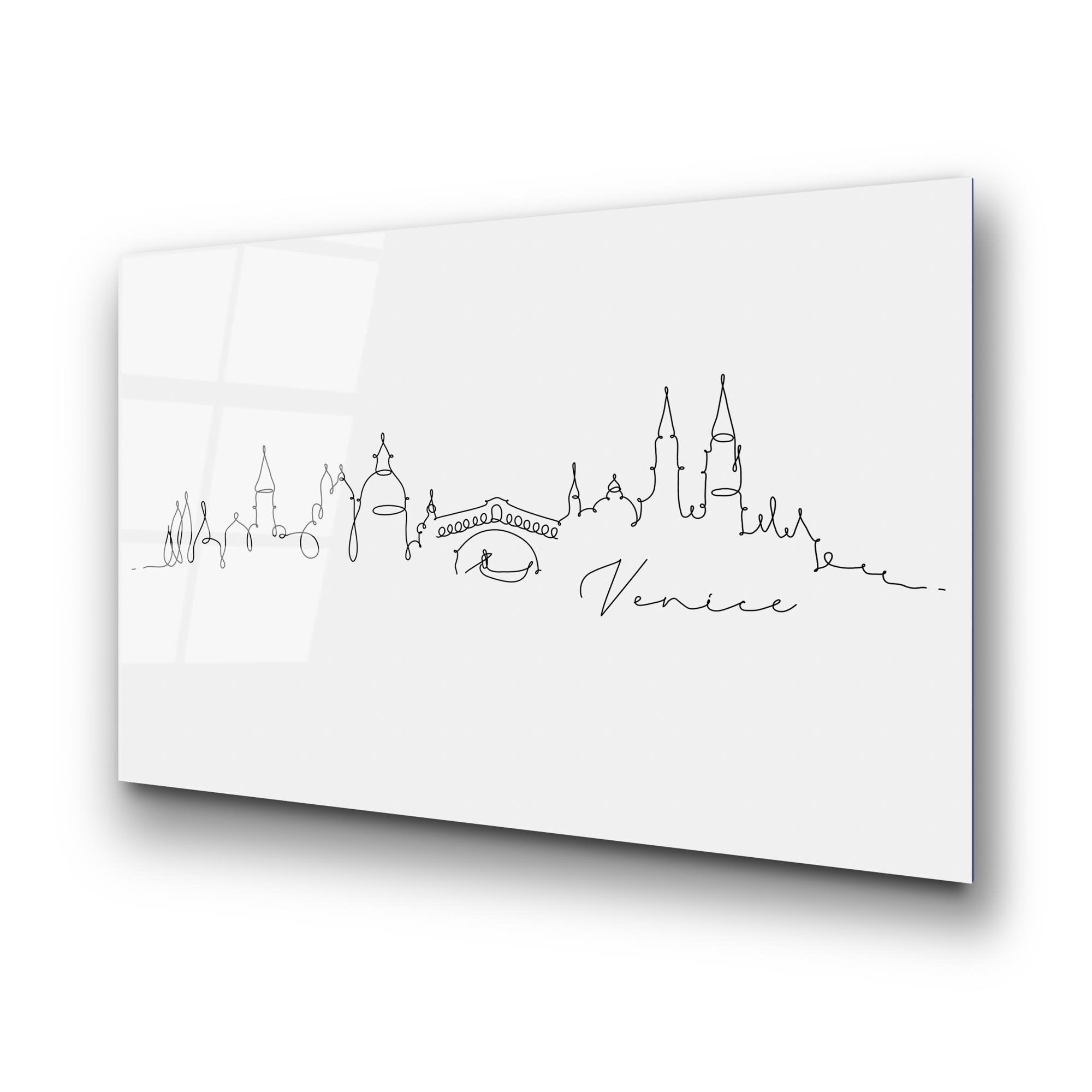 UV-246 Baskılı Cam Dikdörtgen Duvar Tablosu | ByLamp