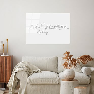 UV-249 Baskılı Cam Dikdörtgen Duvar Tablosu | ByLamp