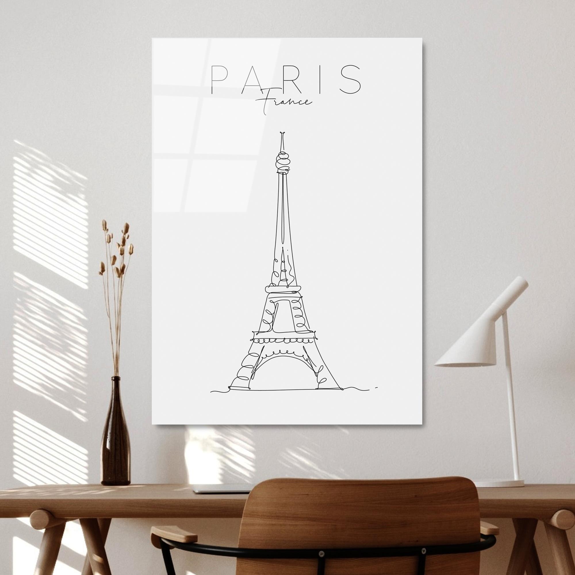 UV-257 Baskılı Cam Dikdörtgen Duvar Tablosu | ByLamp