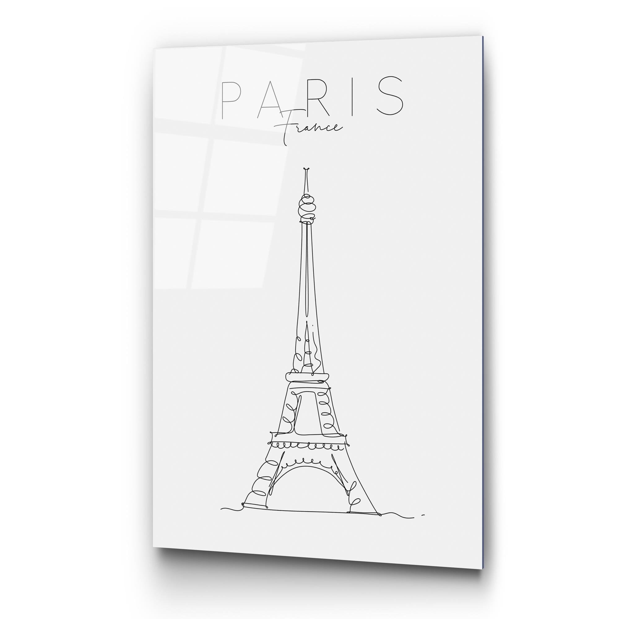 UV-257 Baskılı Cam Dikdörtgen Duvar Tablosu | ByLamp