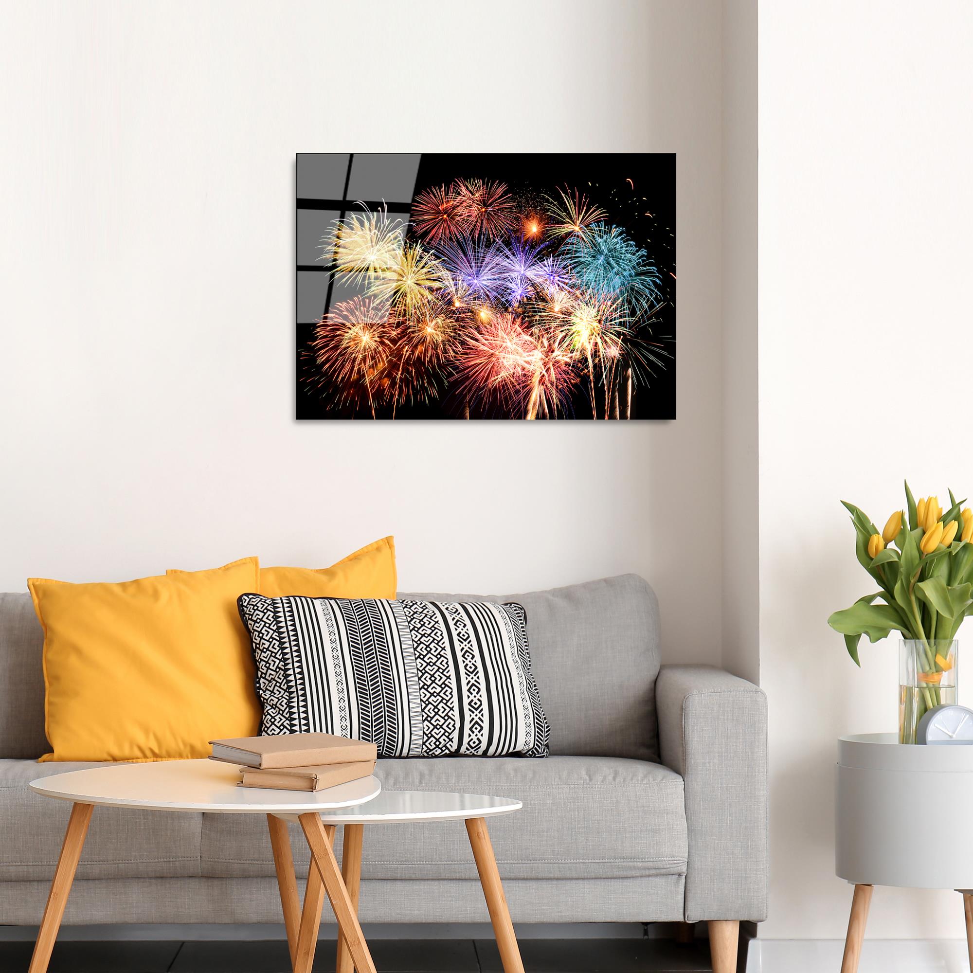 UV-264 Baskılı Cam Dikdörtgen Duvar Tablosu | ByLamp