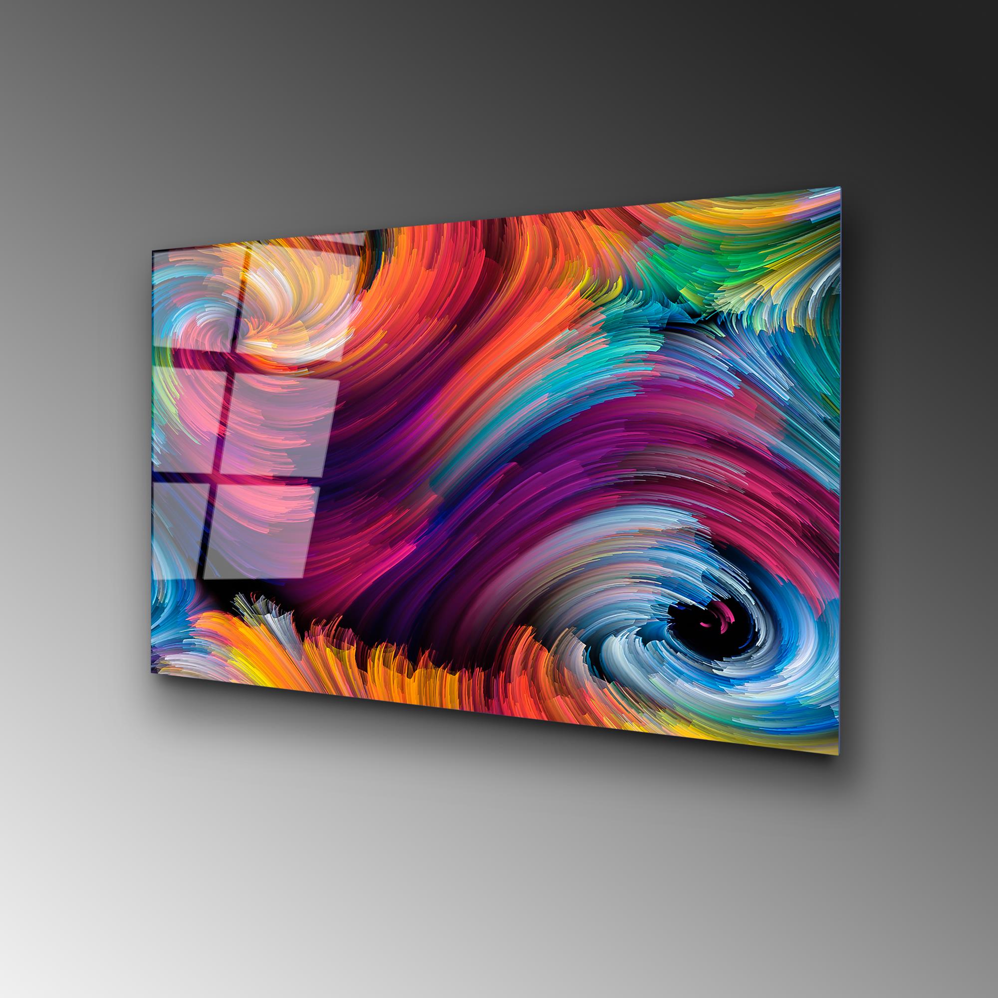 UV-265 Baskılı Cam Dikdörtgen Duvar Tablosu | ByLamp