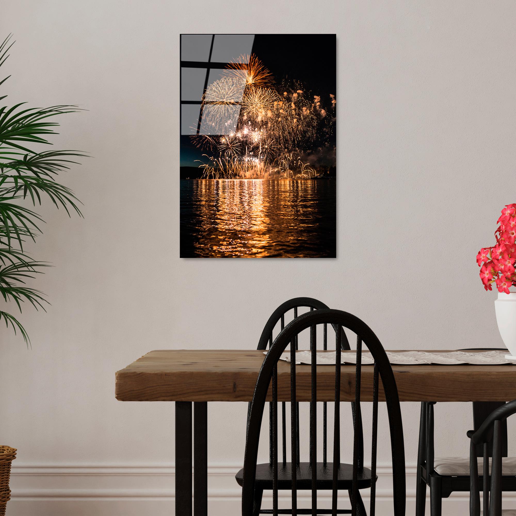 UV-267  Baskılı Cam Dikdörtgen Duvar Tablosu | ByLamp