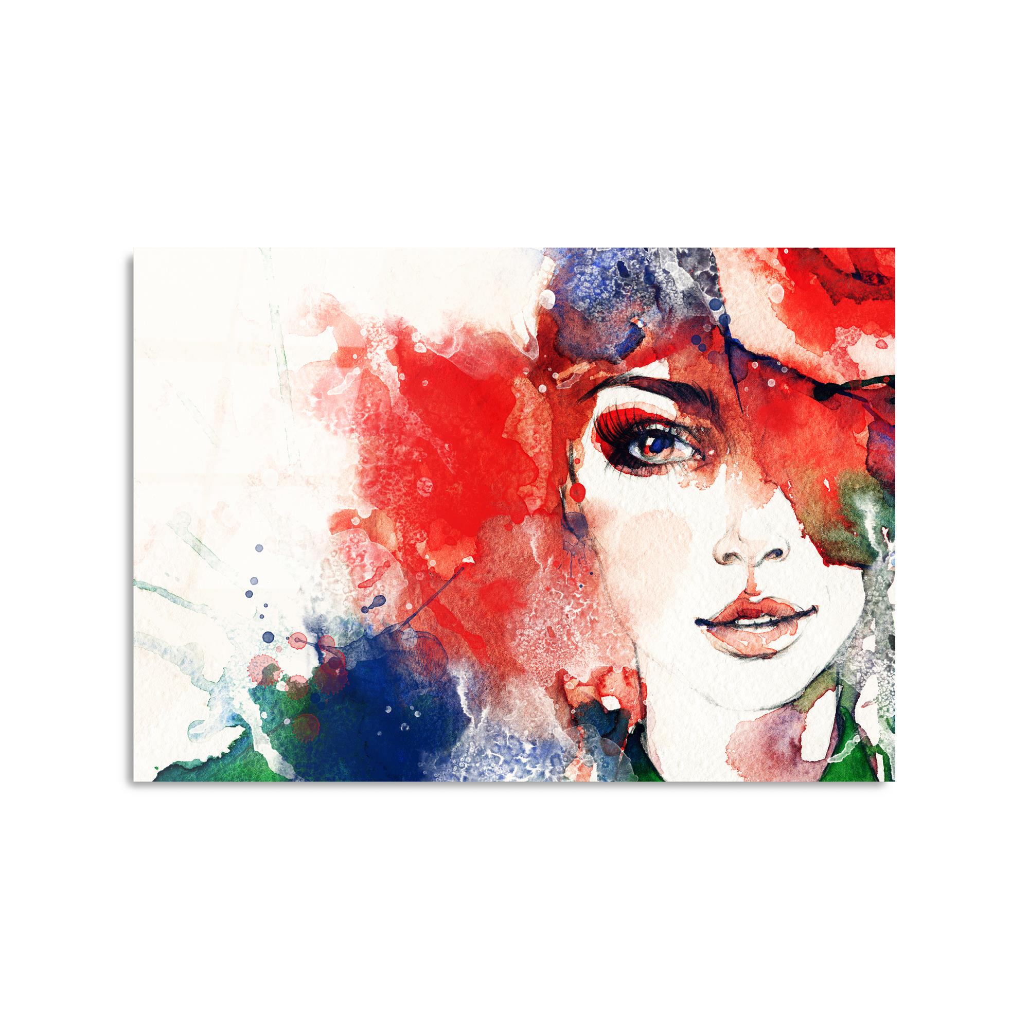 UV-275 Baskılı Cam Dikdörtgen Duvar Tablosu | ByLamp