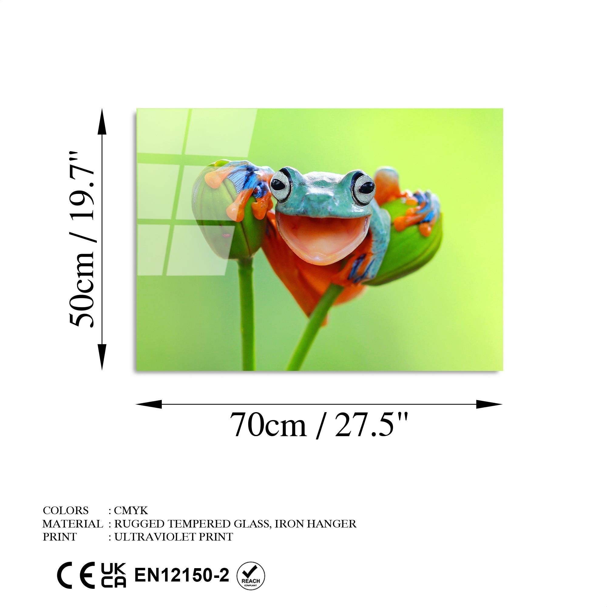 UV-278 Baskılı Cam Dikdörtgen Duvar Tablosu | ByLamp