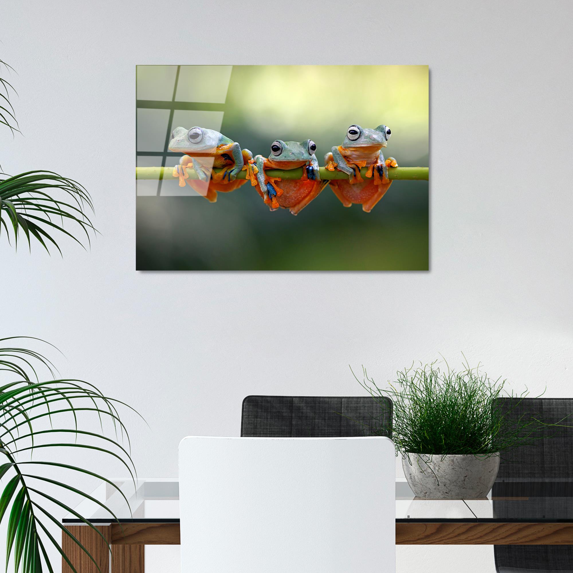 UV-279 Baskılı Cam Dikdörtgen Duvar Tablosu | ByLamp