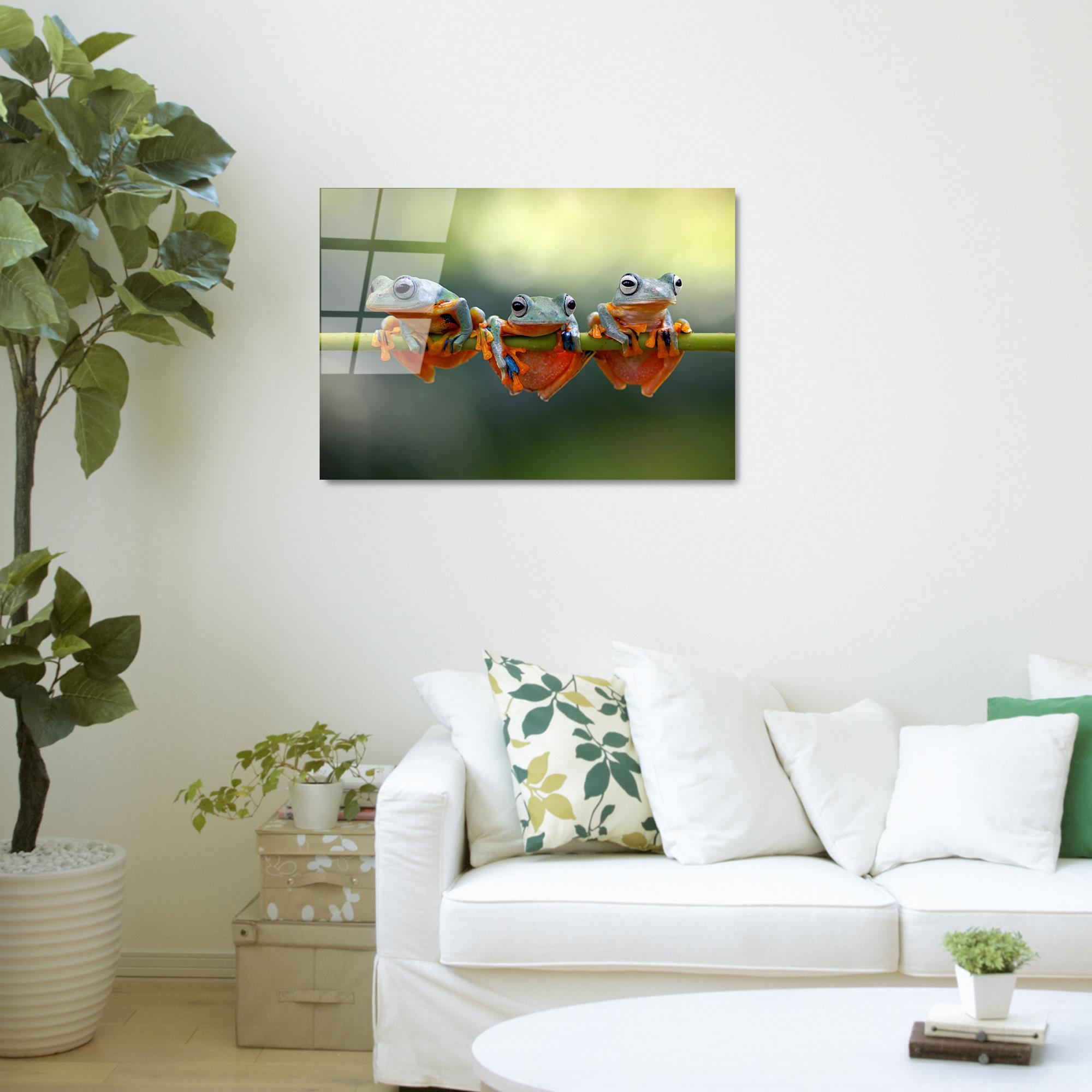 UV-279 Baskılı Cam Dikdörtgen Duvar Tablosu | ByLamp