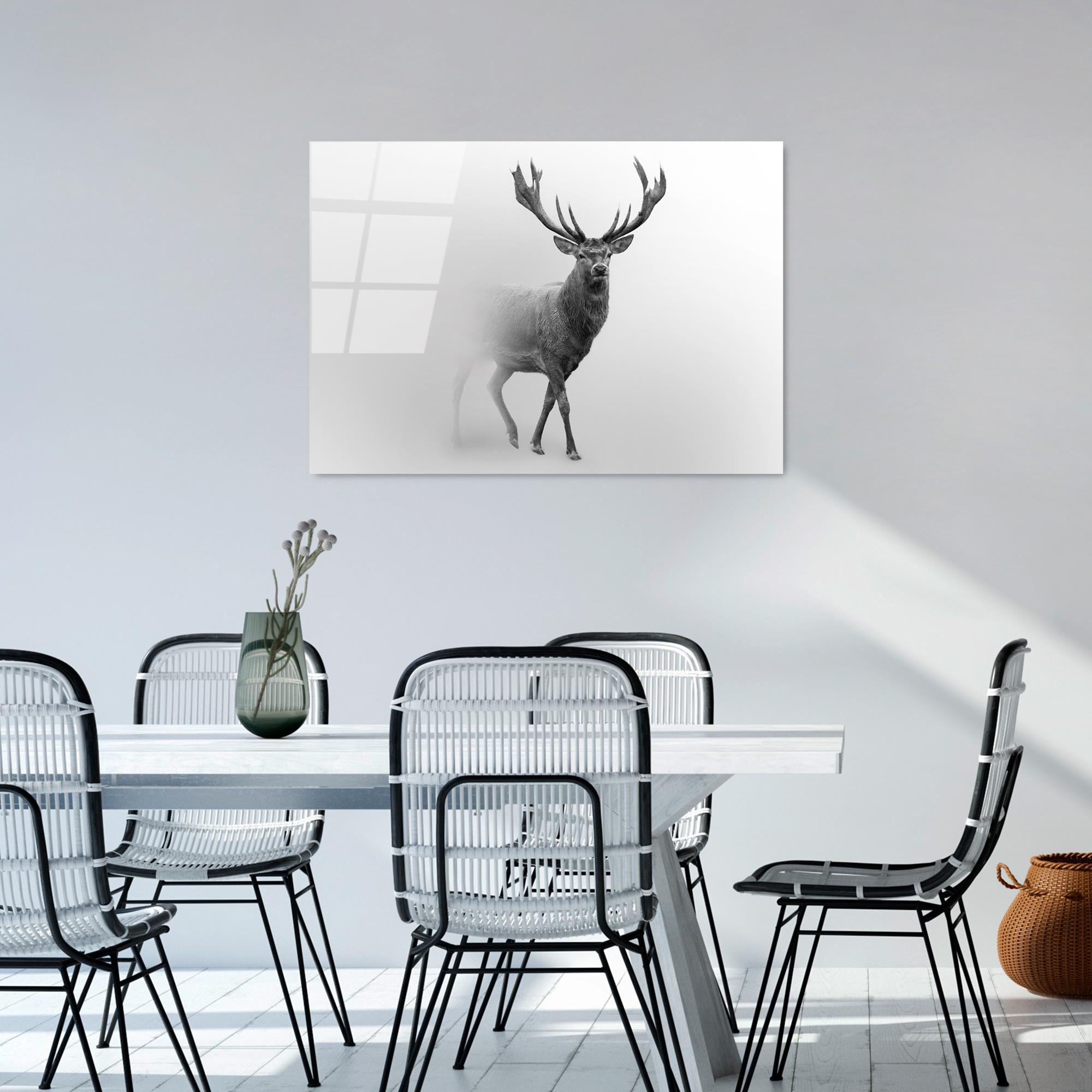 UV-284 Baskılı Cam Dikdörtgen Duvar Tablosu | ByLamp