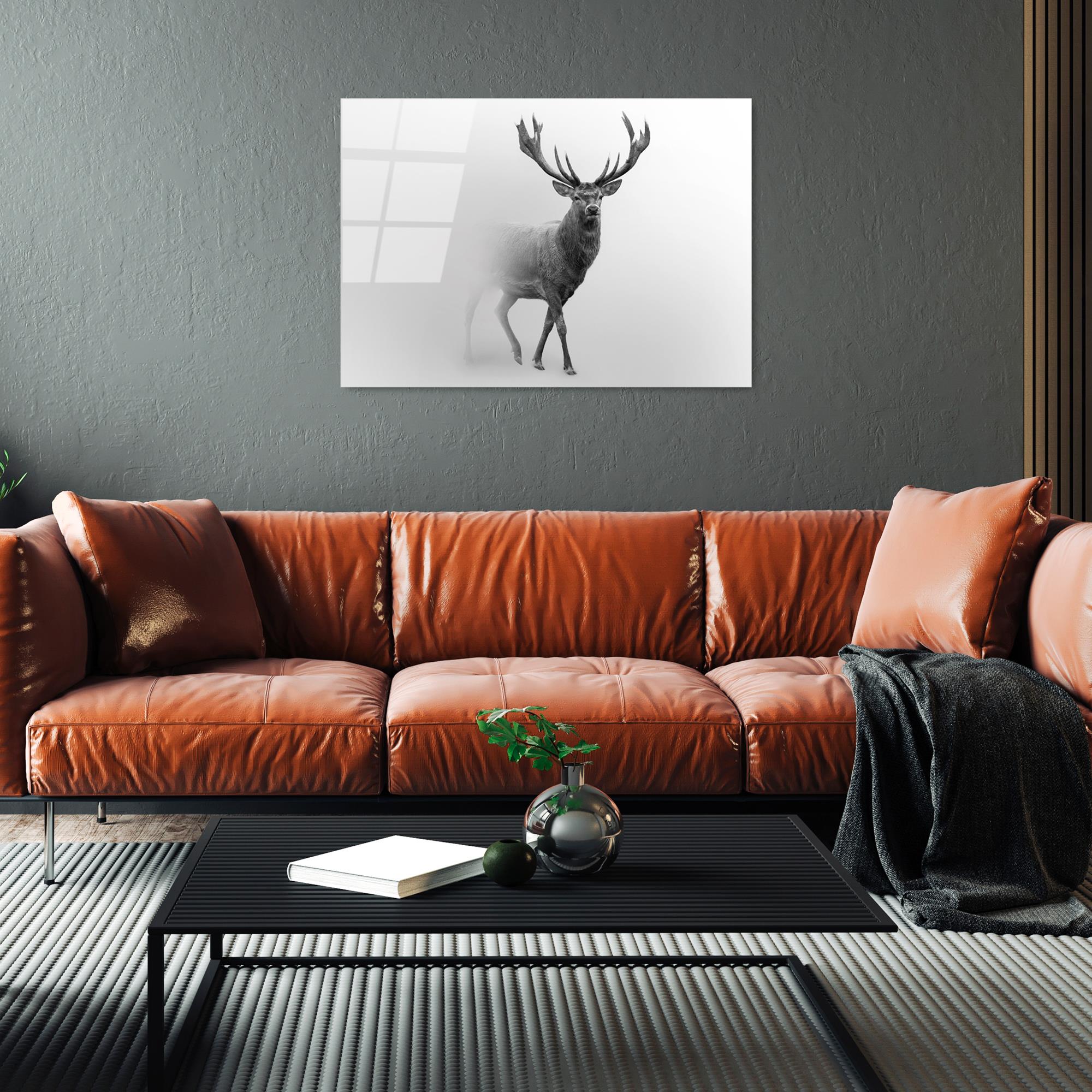 UV-284 Baskılı Cam Dikdörtgen Duvar Tablosu | ByLamp