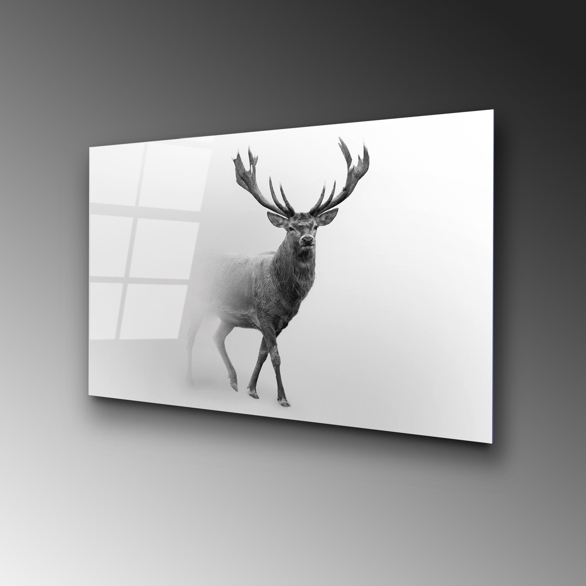 UV-284 Baskılı Cam Dikdörtgen Duvar Tablosu | ByLamp