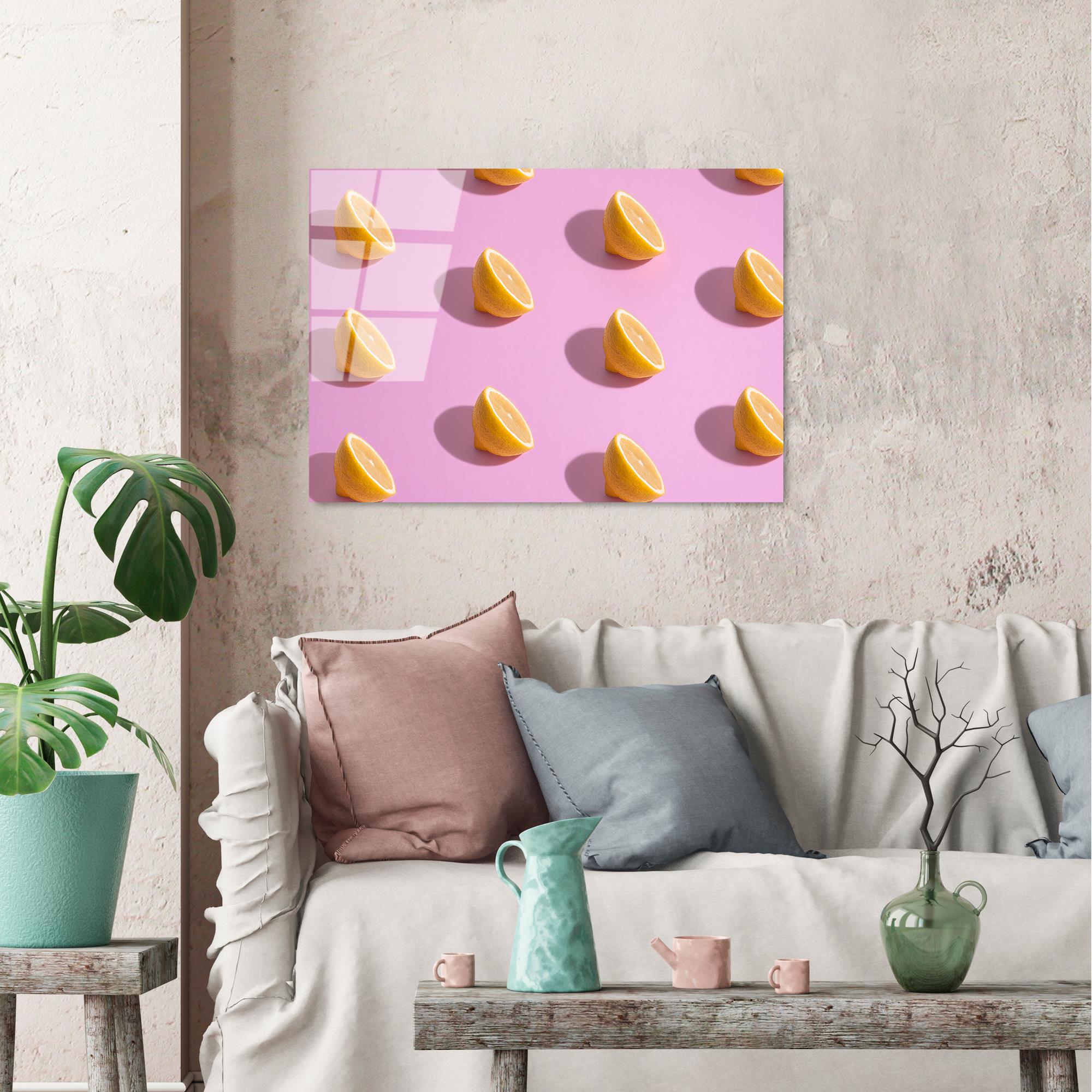 UV-288 Baskılı Cam Dikdörtgen Duvar Tablosu | ByLamp