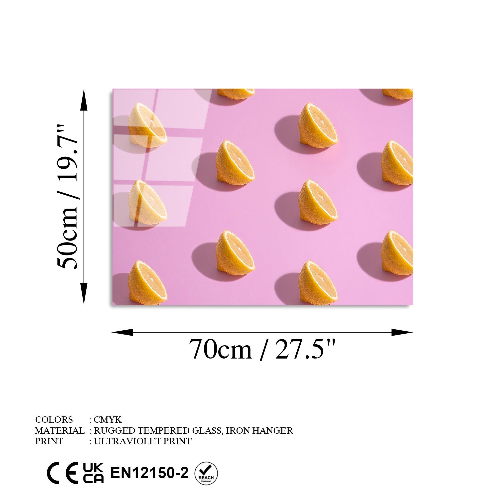 UV-288 Baskılı Cam Dikdörtgen Duvar Tablosu | ByLamp