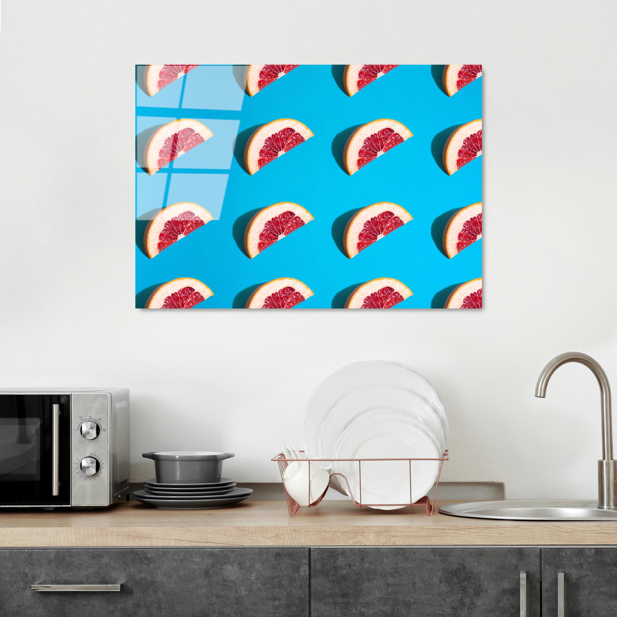 UV-289 Baskılı Cam Dikdörtgen Duvar Tablosu | ByLamp