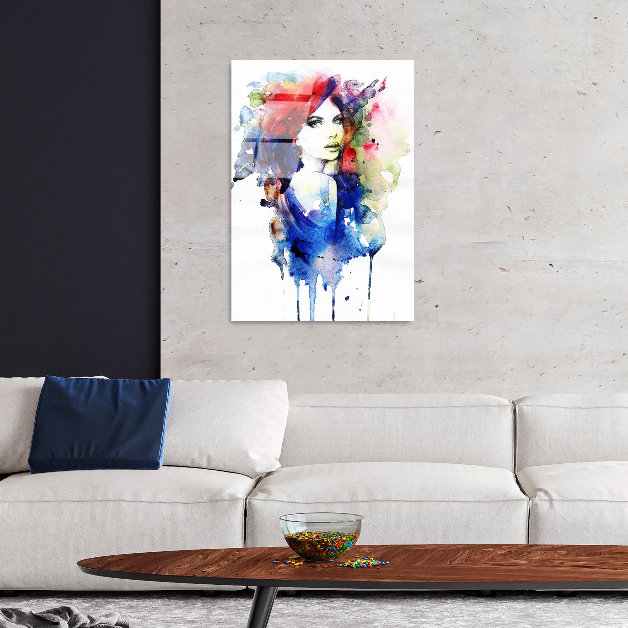 UV-294 Baskılı Cam Dikdörtgen Duvar Tablosu | ByLamp