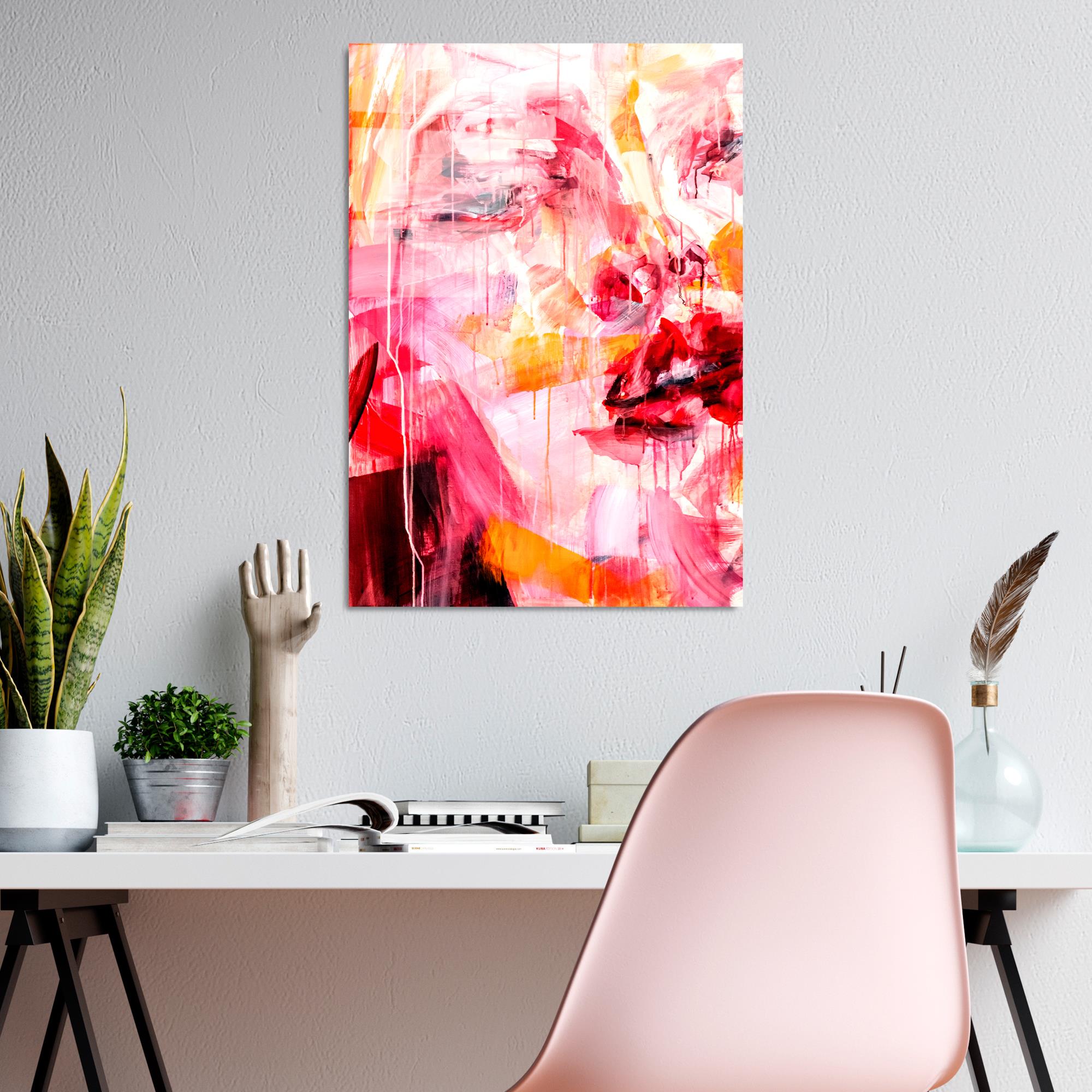 UV-296 Baskılı Cam Dikdörtgen Duvar Tablosu | ByLamp