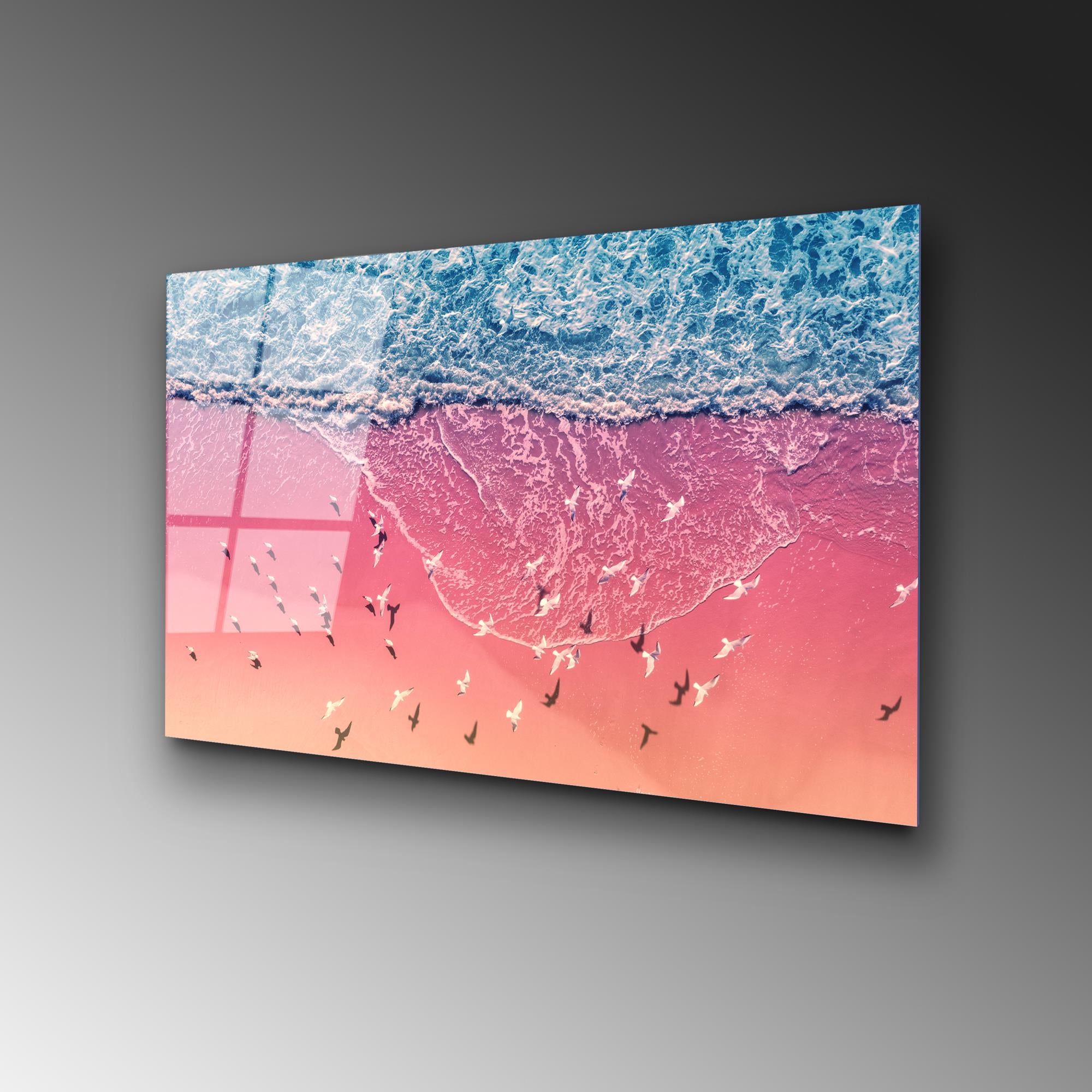 UV-328 Baskılı Cam Dikdörtgen Duvar Tablosu | ByLamp