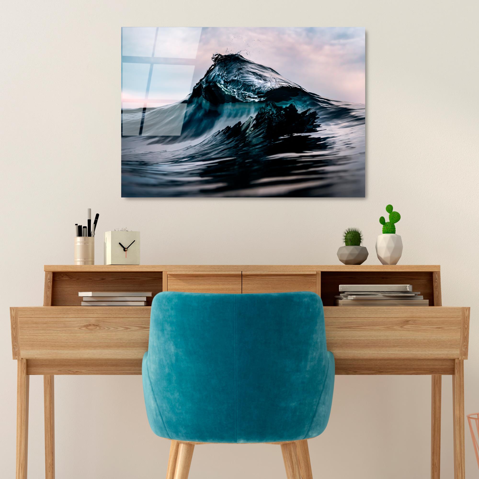 UV-330 Baskılı Cam Dikdörtgen Duvar Tablosu | ByLamp