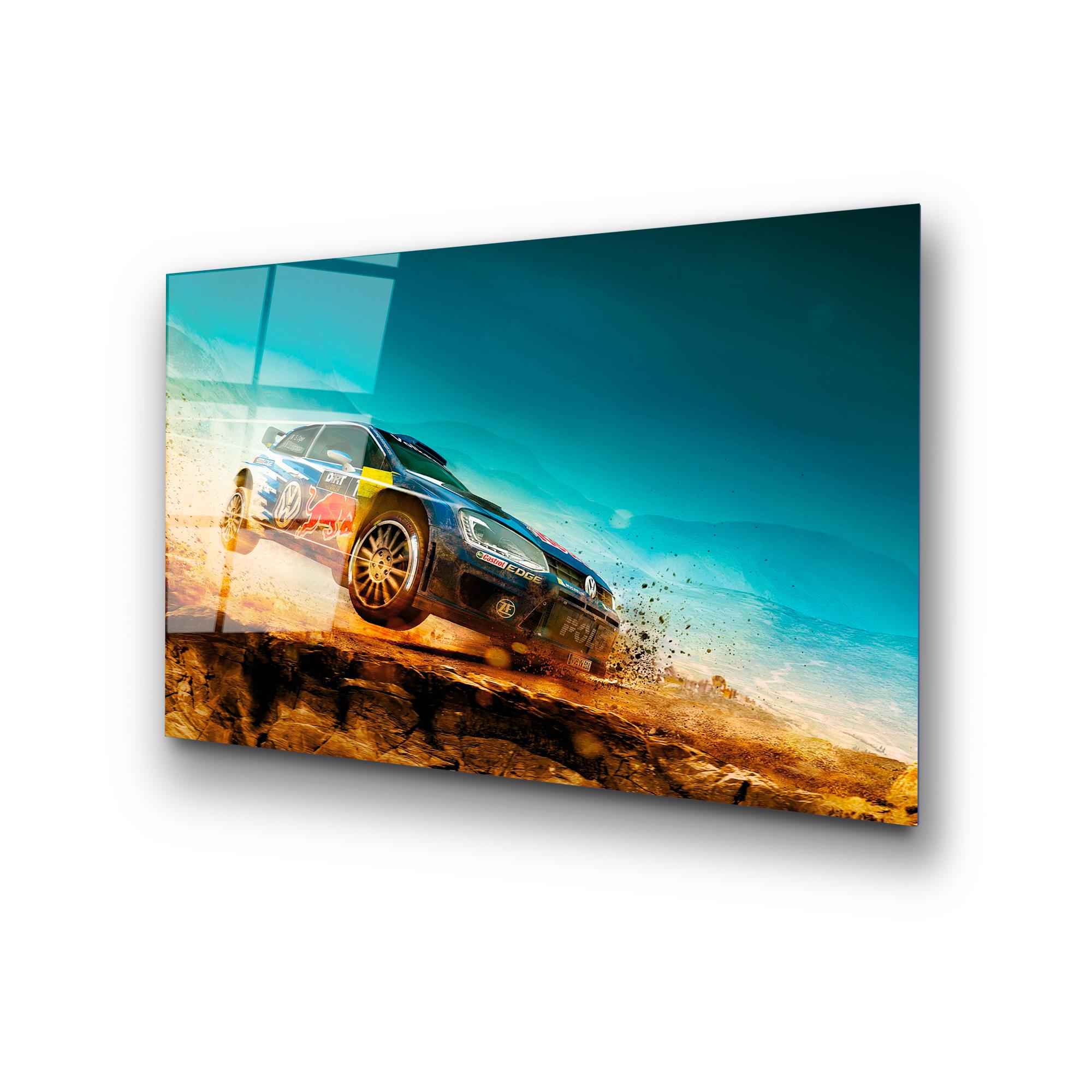 UV-334 Baskılı Cam Dikdörtgen Duvar Tablosu | ByLamp