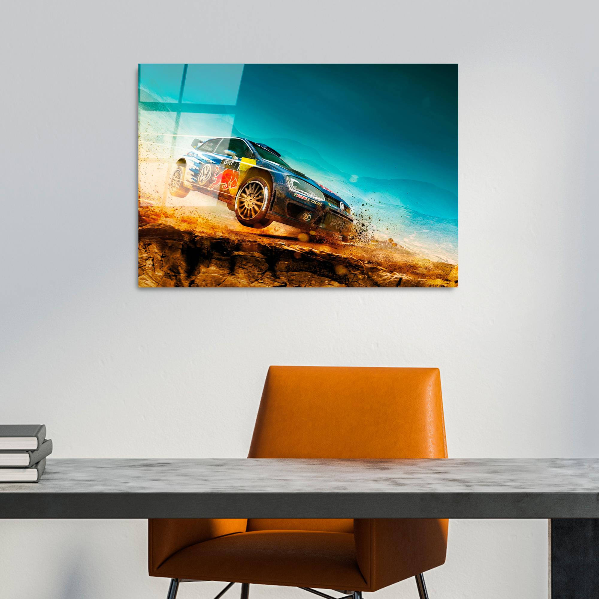 UV-334 Baskılı Cam Dikdörtgen Duvar Tablosu | ByLamp