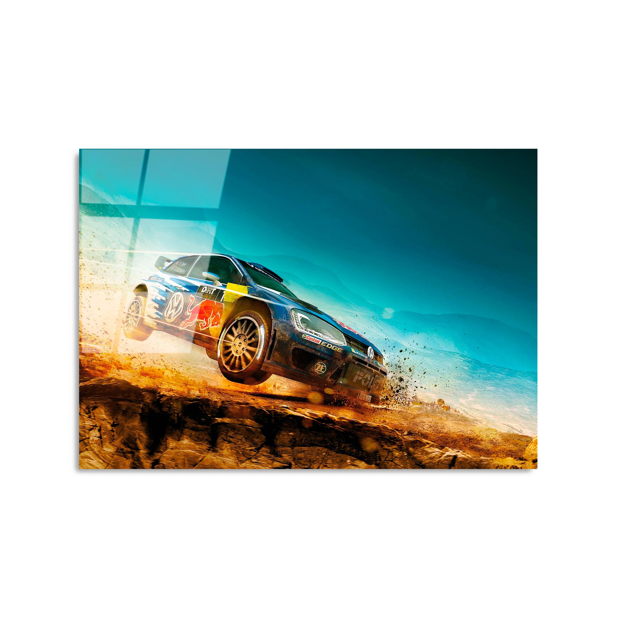 UV-334 Baskılı Cam Dikdörtgen Duvar Tablosu | ByLamp