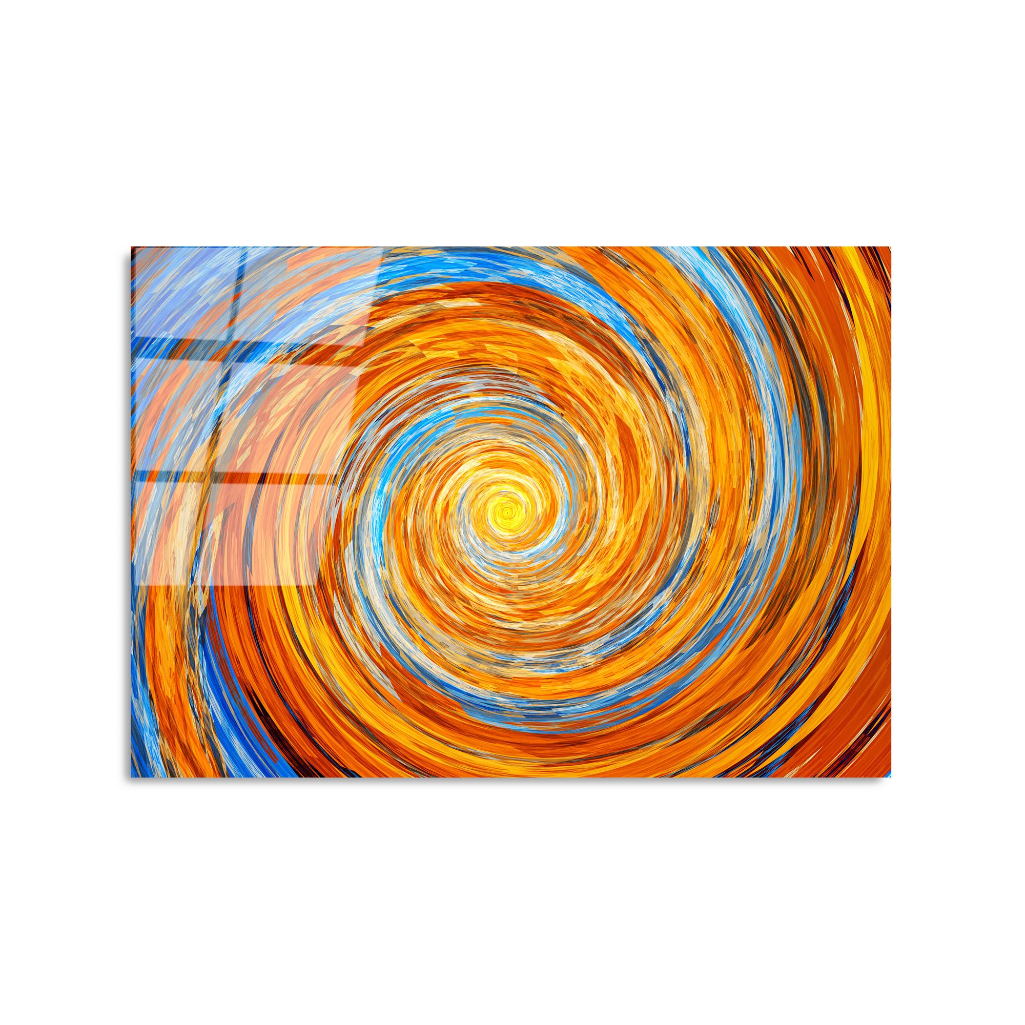 UV-344 Baskılı Cam Dikdörtgen Duvar Tablosu | ByLamp