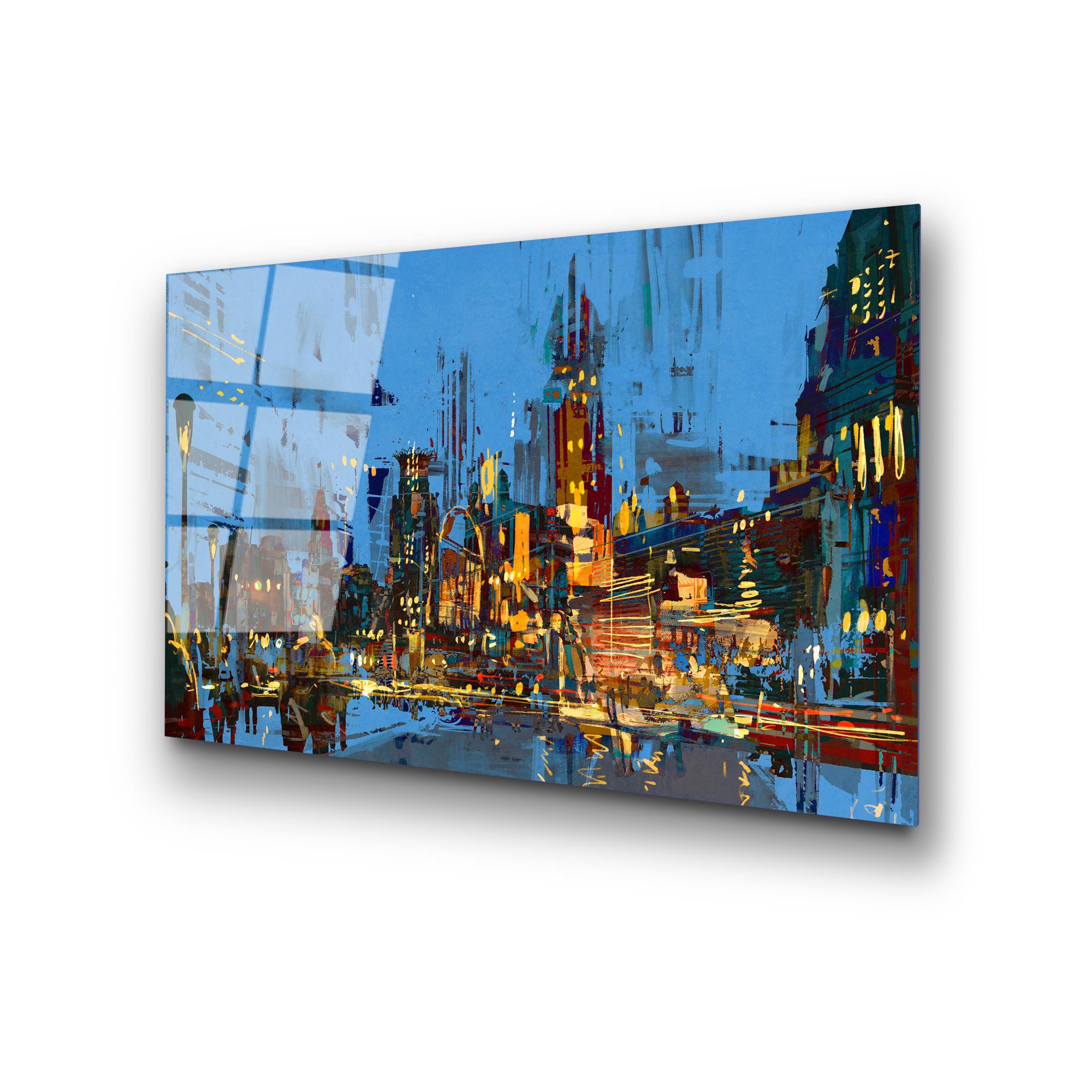 UV-345 Baskılı Cam Dikdörtgen Duvar Tablosu | ByLamp