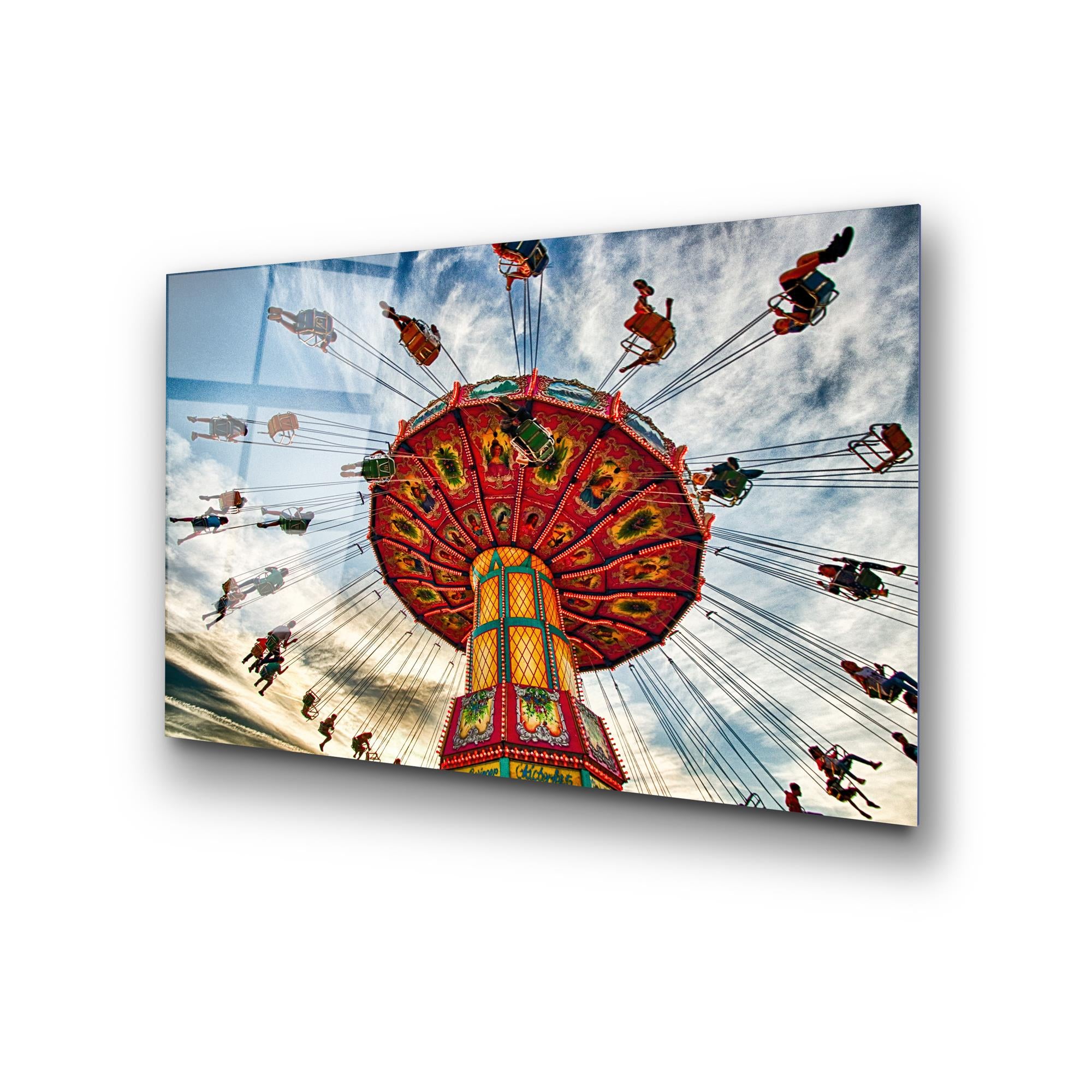 UV-347 Baskılı Cam Dikdörtgen Duvar Tablosu | ByLamp