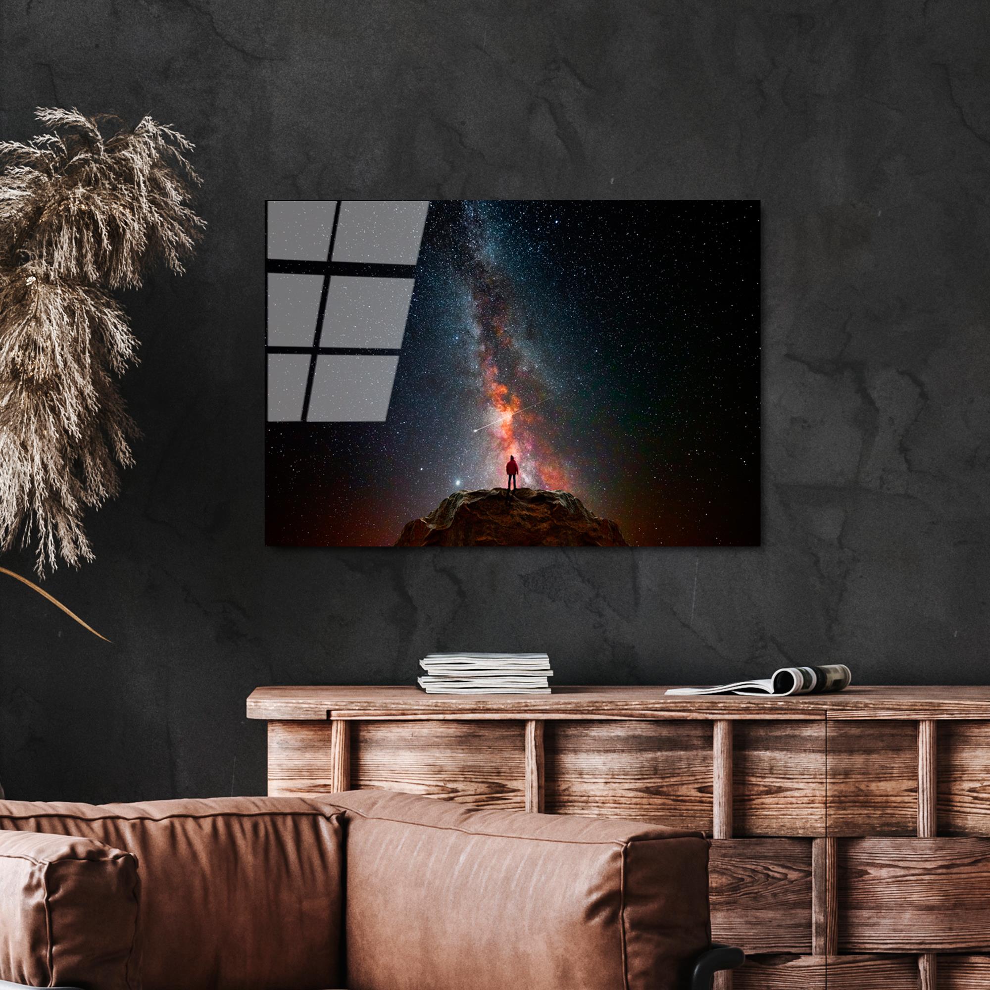 UV-352 Baskılı Cam Dikdörtgen Duvar Tablosu | ByLamp