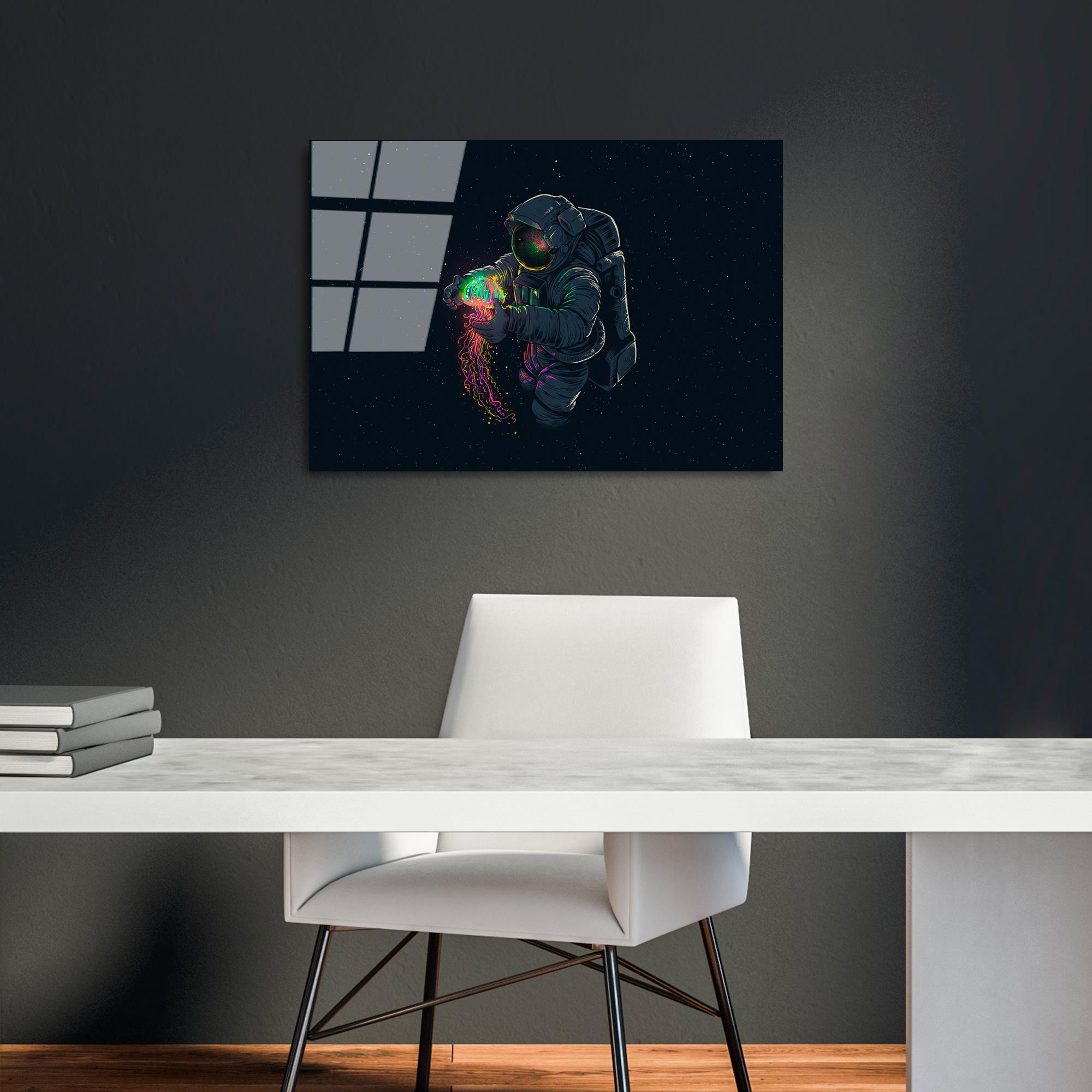 UV-353 Baskılı Cam Dikdörtgen Duvar Tablosu | ByLamp