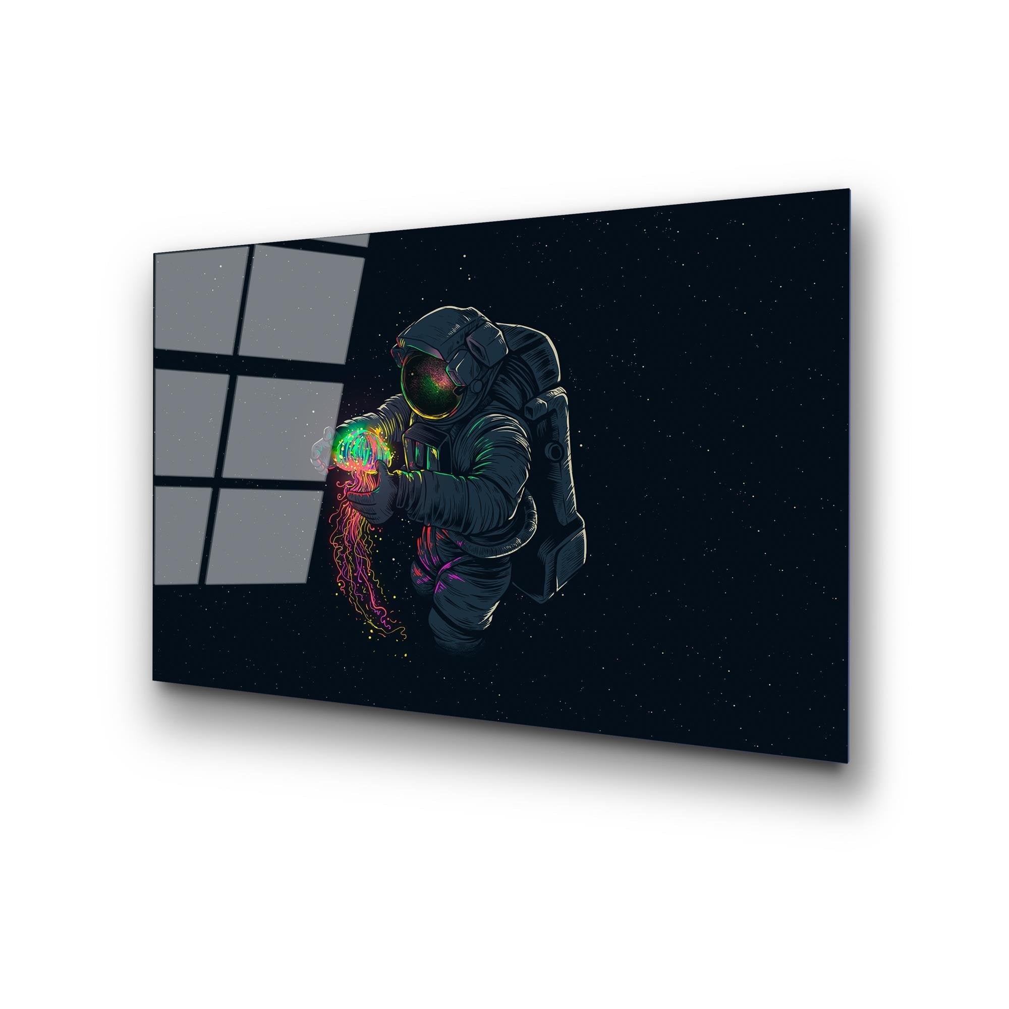 UV-353 Baskılı Cam Dikdörtgen Duvar Tablosu | ByLamp