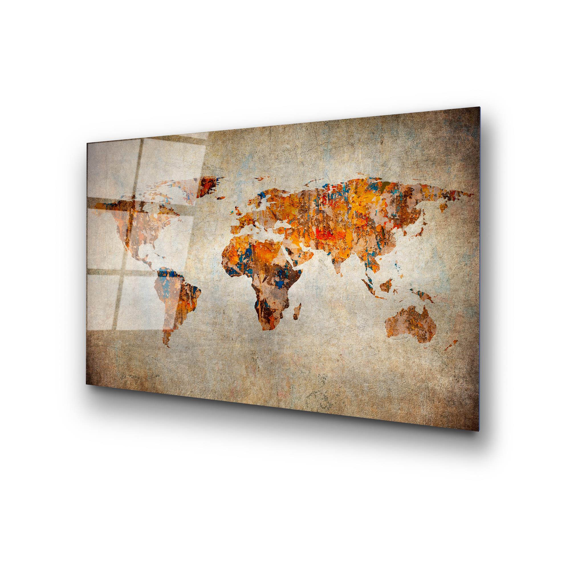 UV-354 Baskılı Cam Dikdörtgen Duvar Tablosu | ByLamp