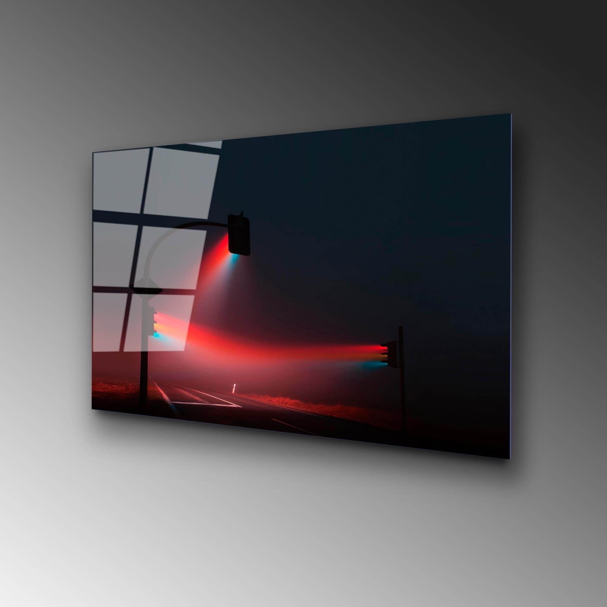 UV-358 Baskılı Cam Dikdörtgen Duvar Tablosu | ByLamp