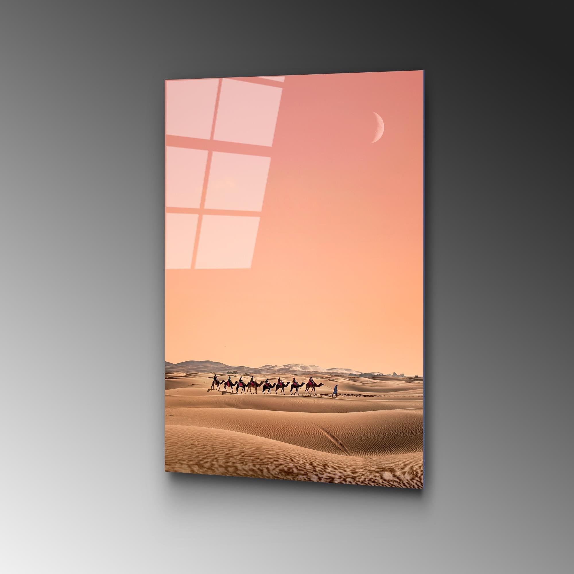 UV-361 Baskılı Cam Dikdörtgen Duvar Tablosu | ByLamp