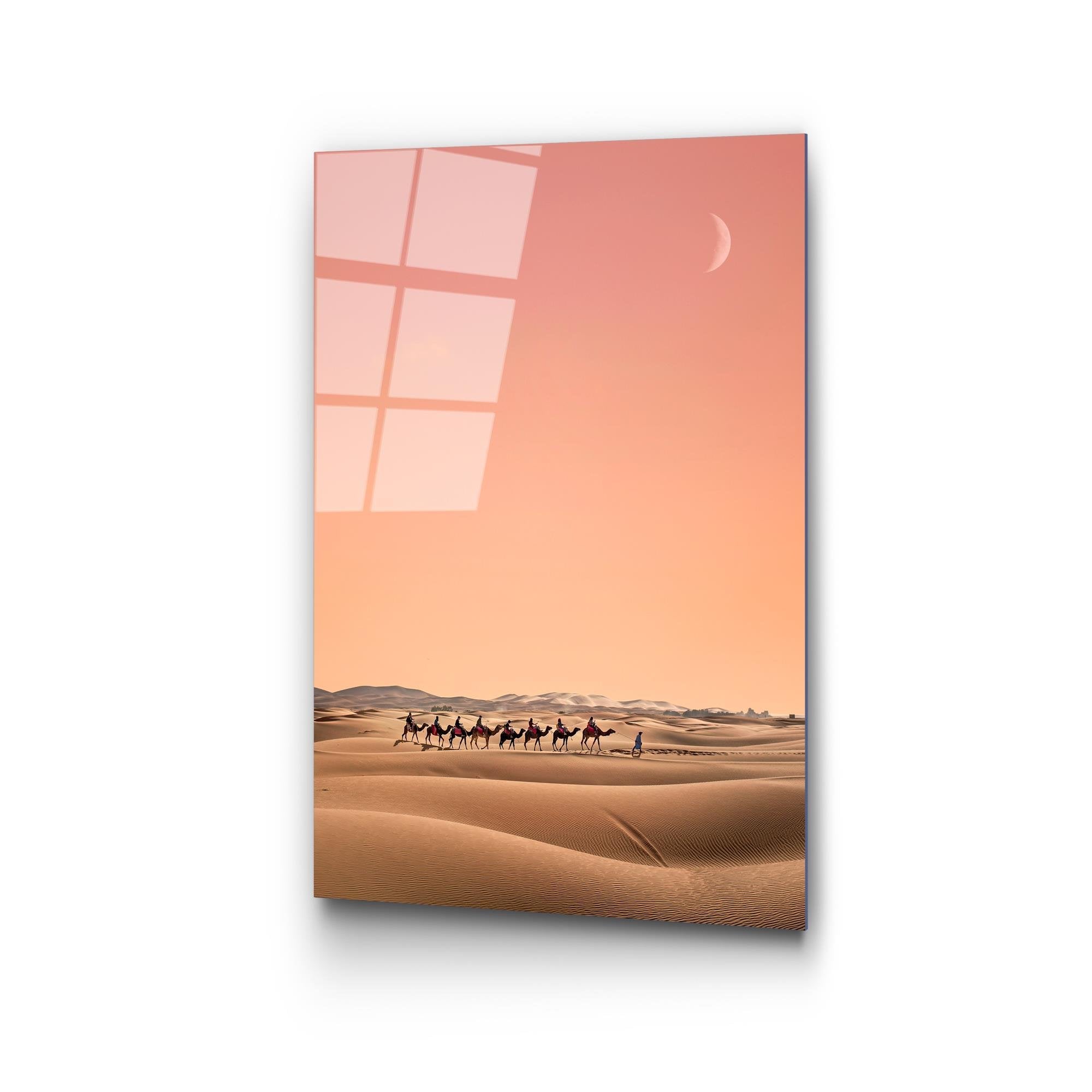 UV-361 Baskılı Cam Dikdörtgen Duvar Tablosu | ByLamp