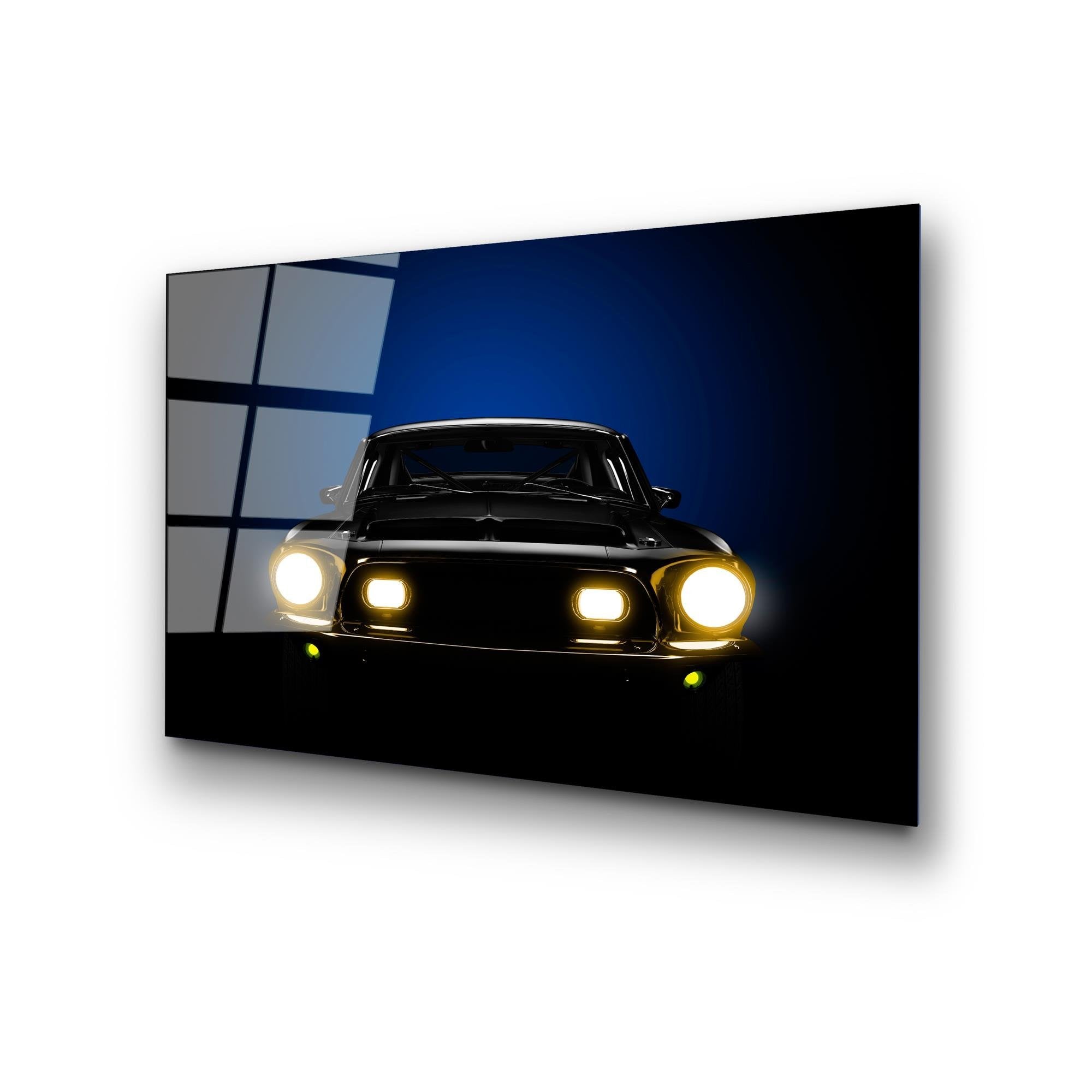 UV-368 Baskılı Cam Dikdörtgen Duvar Tablosu | ByLamp