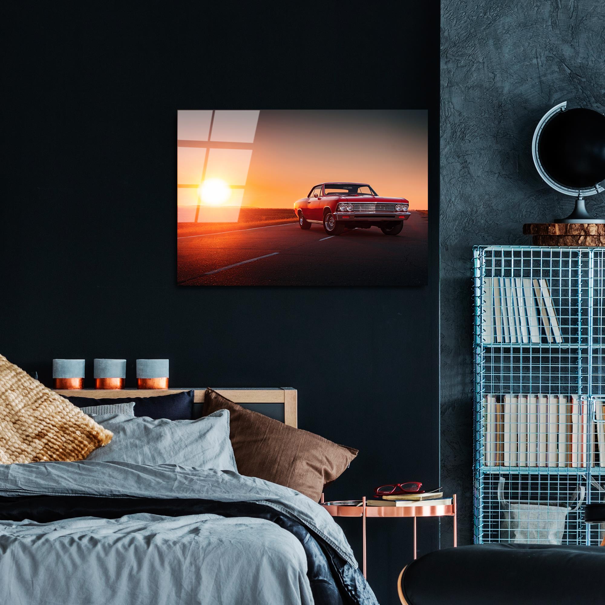 UV-369 Baskılı Cam Dikdörtgen Duvar Tablosu | ByLamp