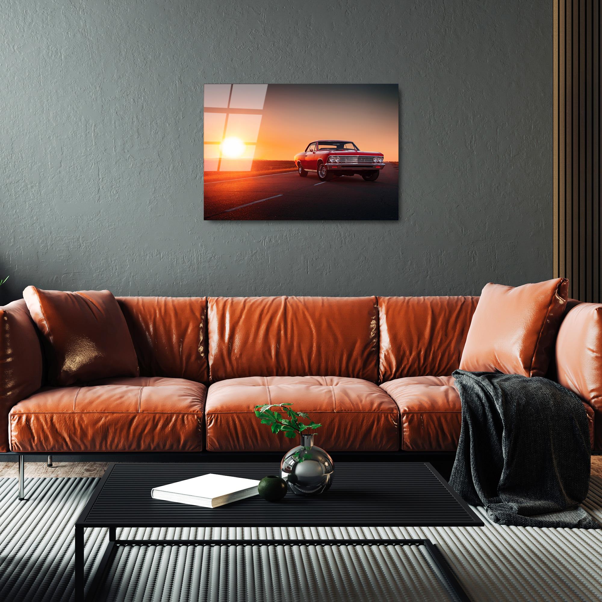 UV-369 Baskılı Cam Dikdörtgen Duvar Tablosu | ByLamp