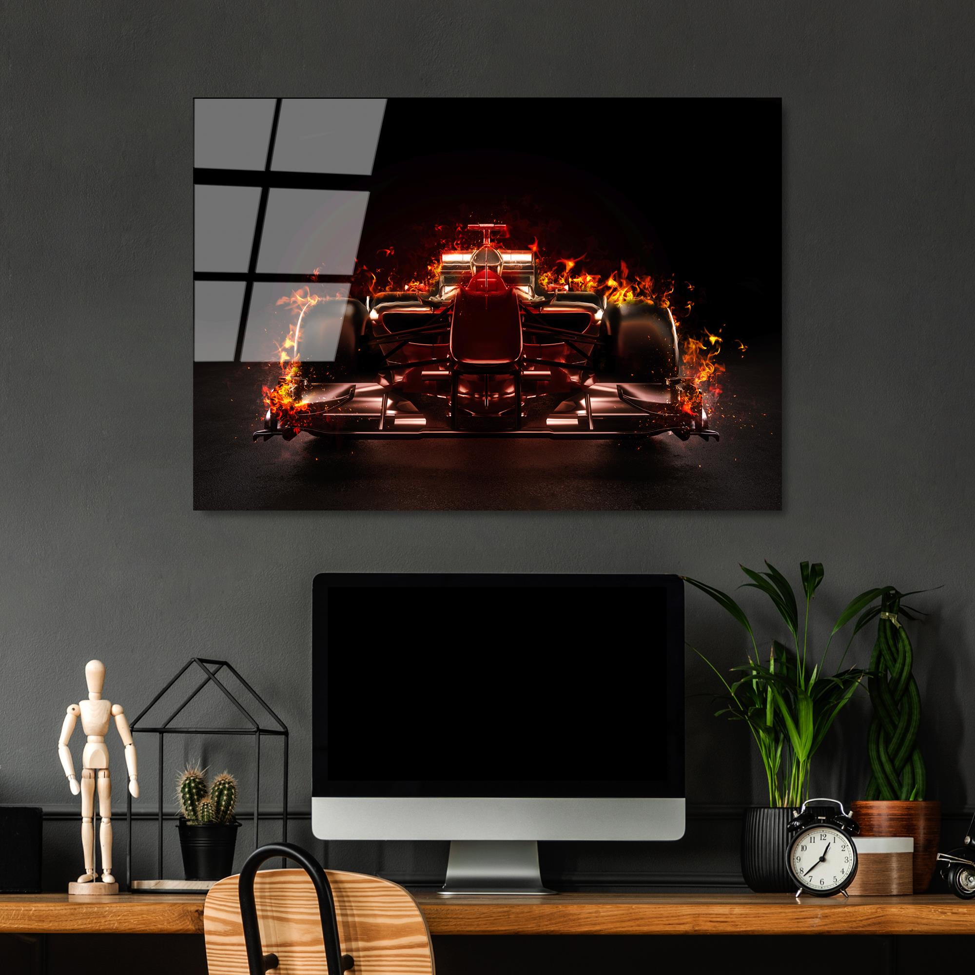 UV-370 Baskılı Cam Dikdörtgen Duvar Tablosu | ByLamp