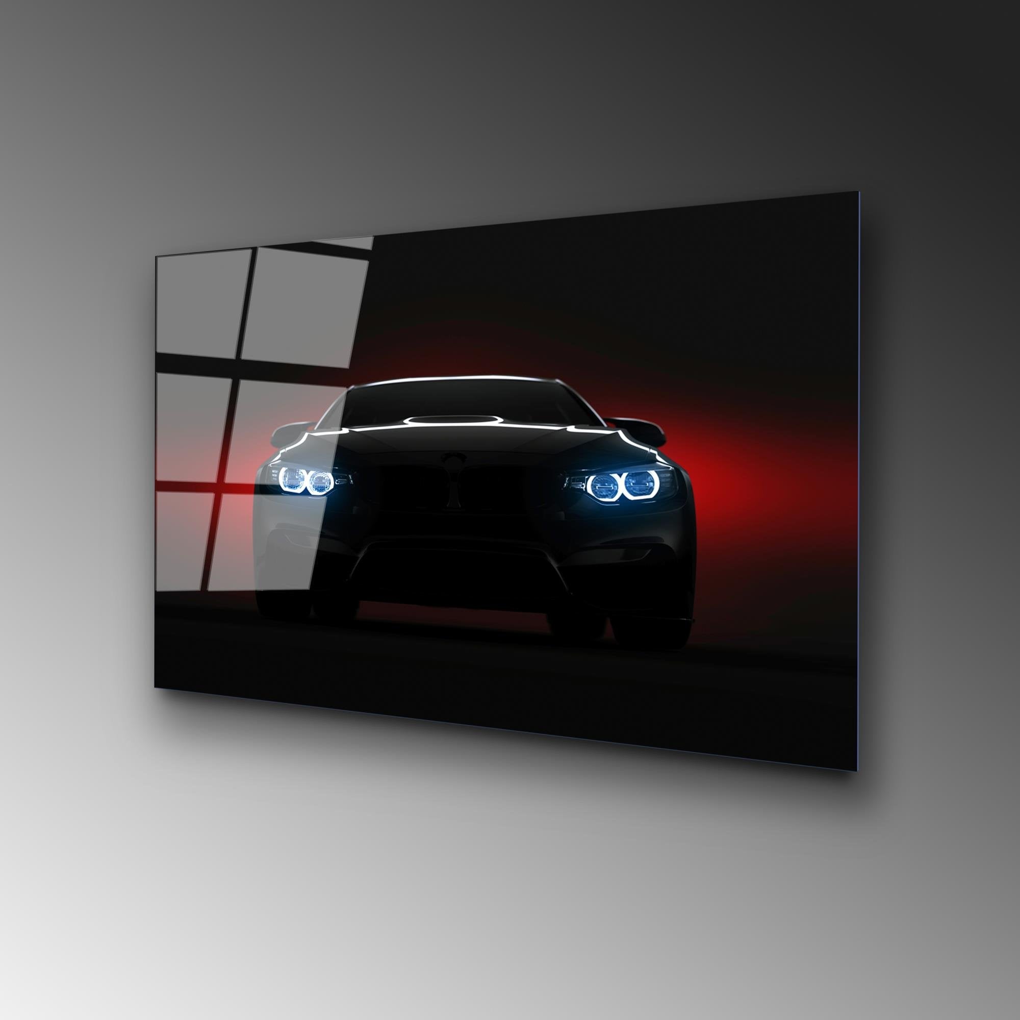 UV-371 Baskılı Cam Dikdörtgen Duvar Tablosu | ByLamp