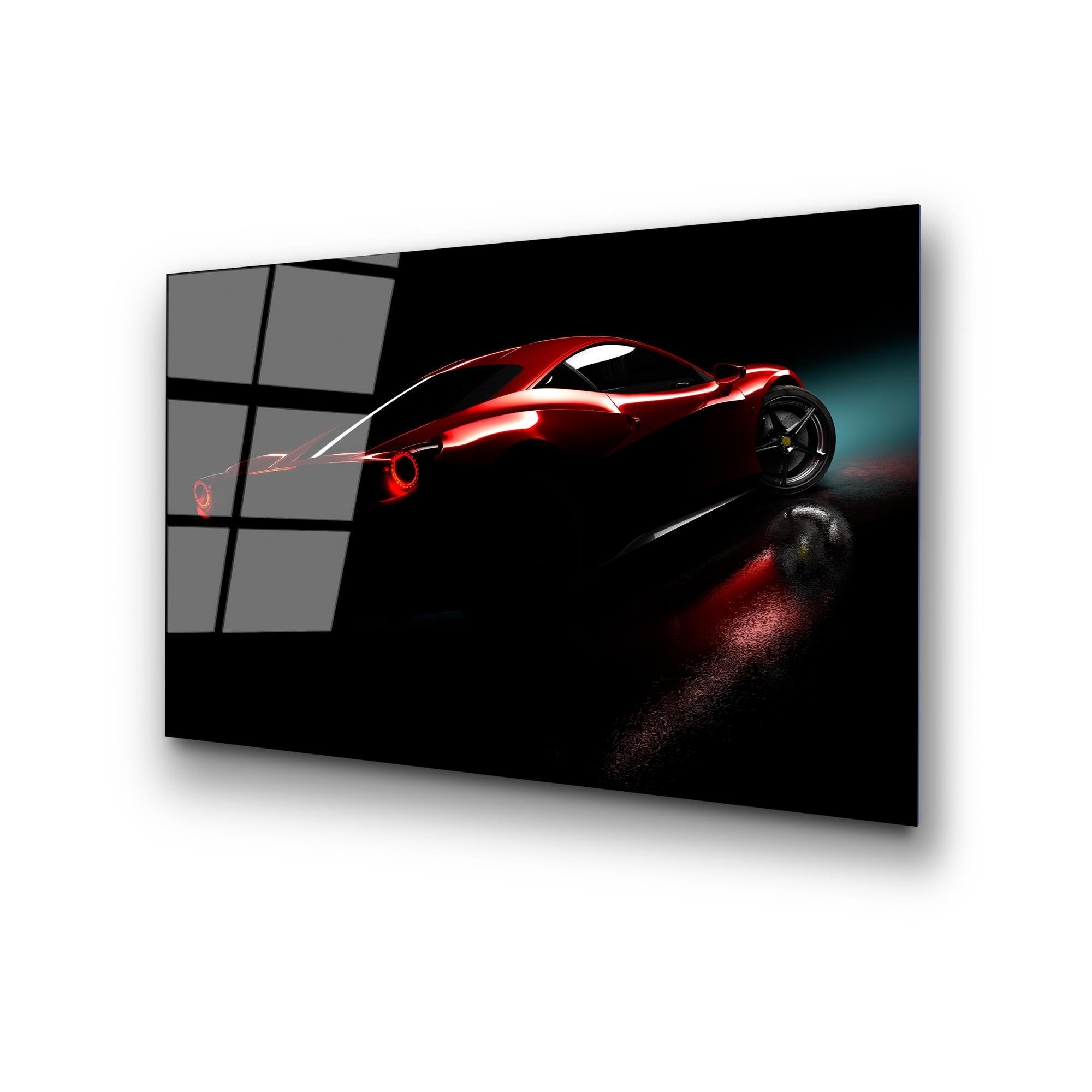 UV-373 Baskılı Cam Dikdörtgen Duvar Tablosu | ByLamp