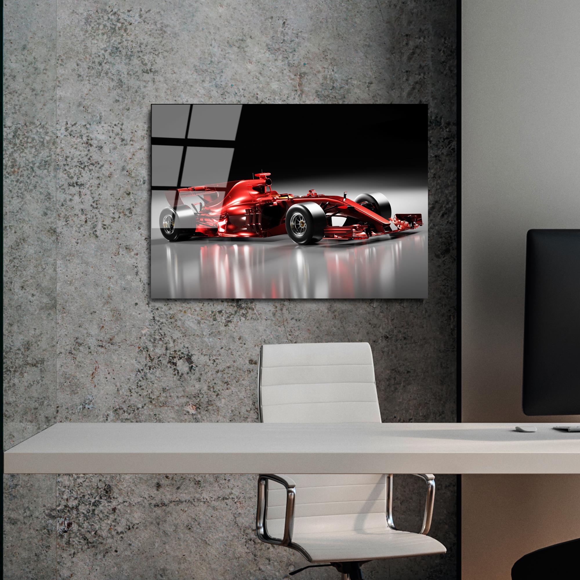 UV-376 Baskılı Cam Dikdörtgen Duvar Tablosu | ByLamp